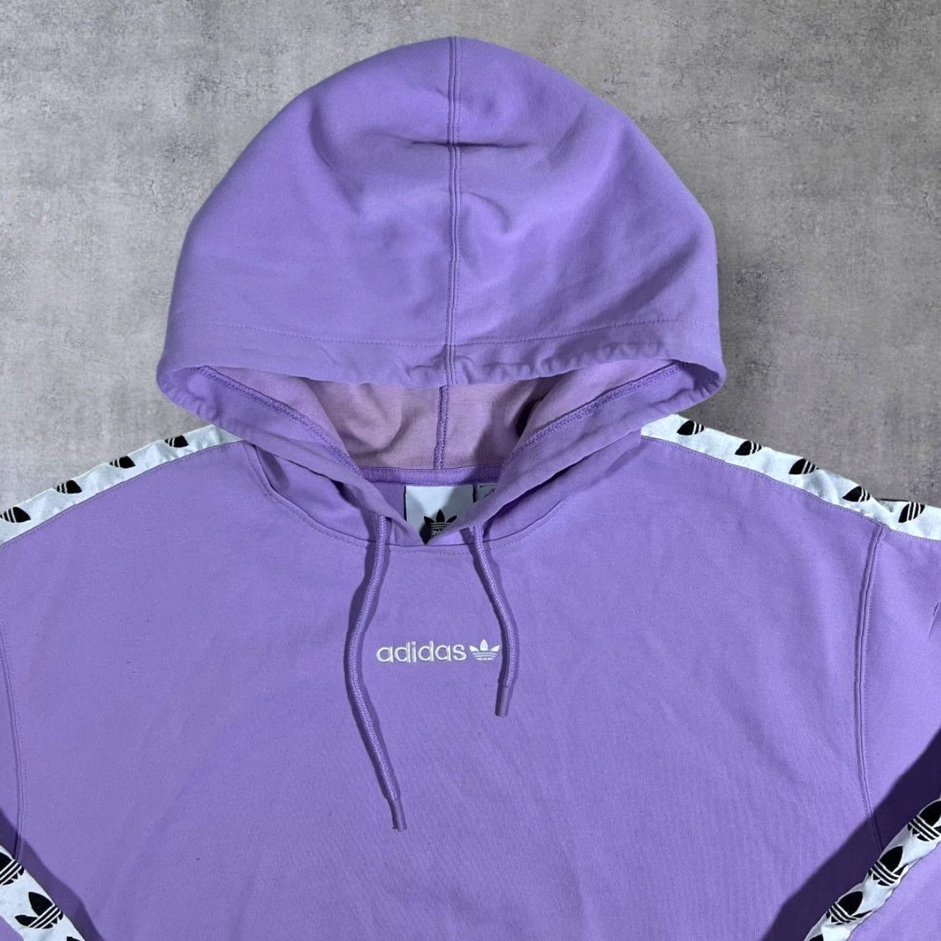 Adidas Adidas Logo Tape Sleeve Mini Spellout Purple Pullover Hoodie Small Mens Shirt Pullover Hoodie Purple Logo Tape Sleeve Mini Spellout 90s? Size US S / EU 44-46 / 1 - 3 Thumbnail