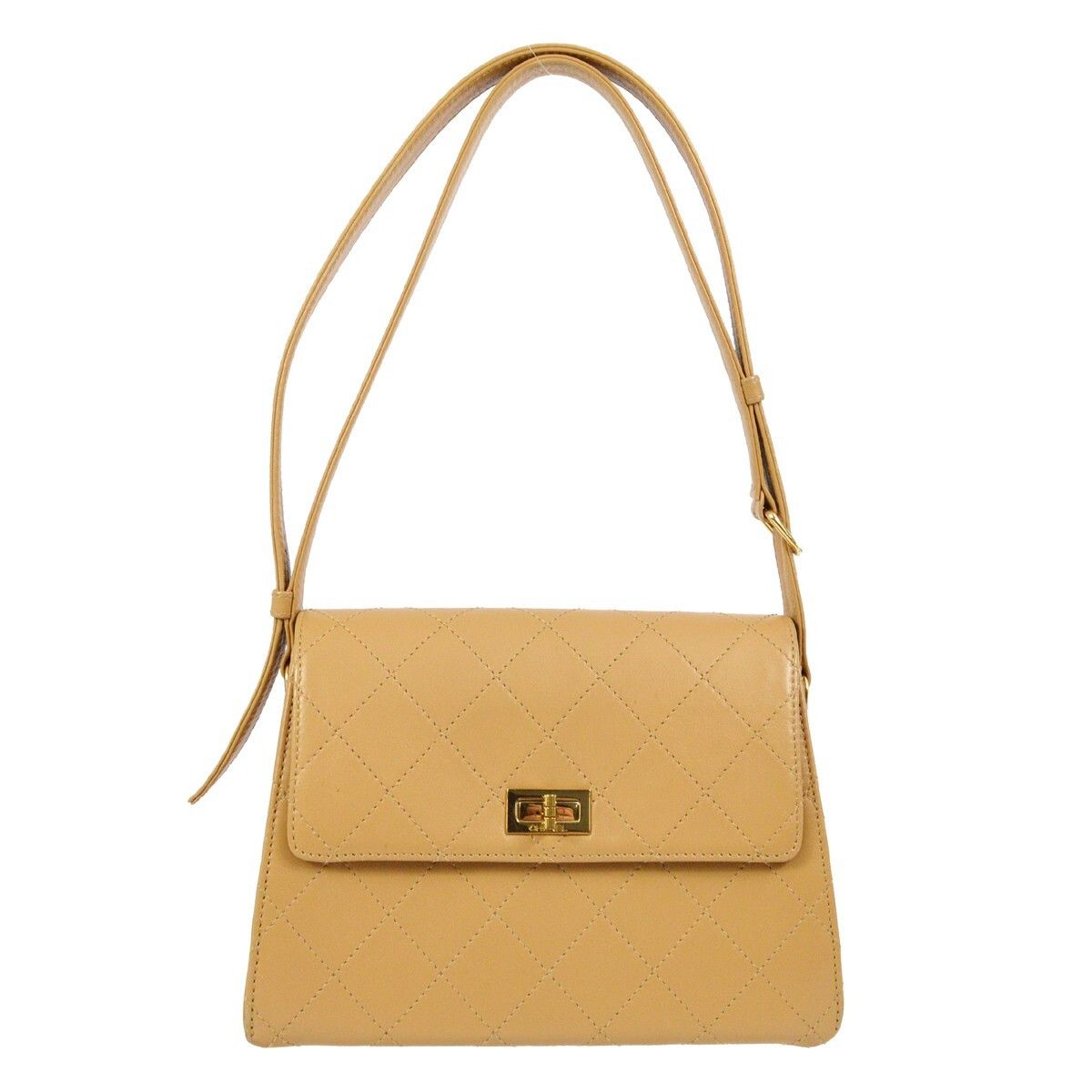 Chanel Chanel Vintage Mademoiselle Lock Flap Bag Leather Size ONE SIZE - 1 Thumbnail