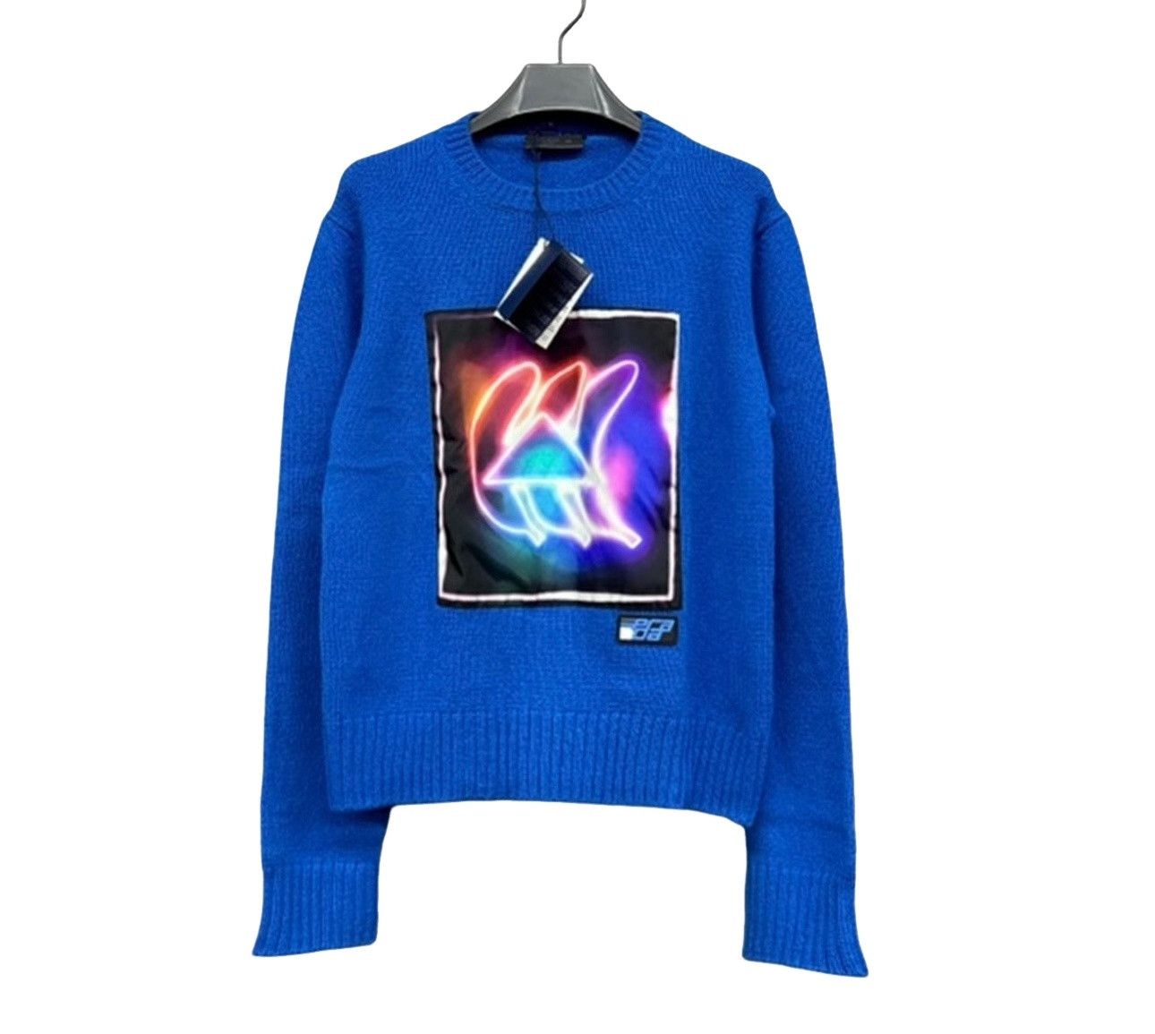 Prada Prada Graphic Print Wool Sweater Size 46 Size US S / EU 44-46 / 1 - 1 Thumbnail