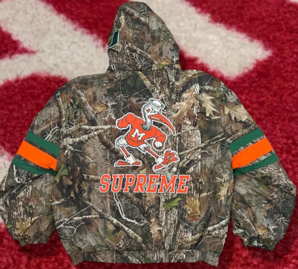 ジャケット・アウター Supreme Mitchell & Ness Camo LogoVarsity Spring/Summer 2025 Preview – Supreme