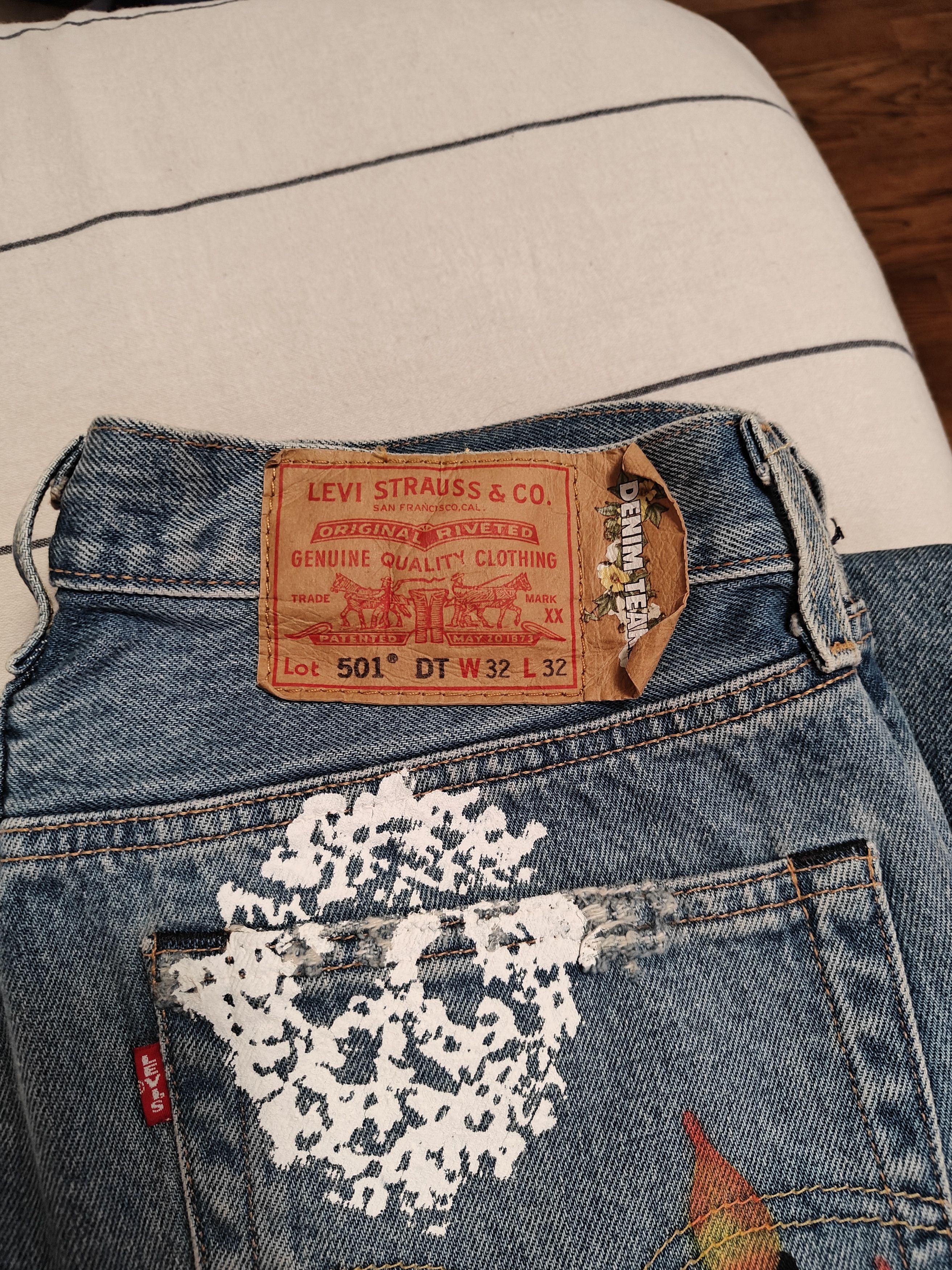 DENIM TEARS Denim Tears x Virgil Abloh - Screen Printed Size US 32 / EU 48 - 10 Thumbnail