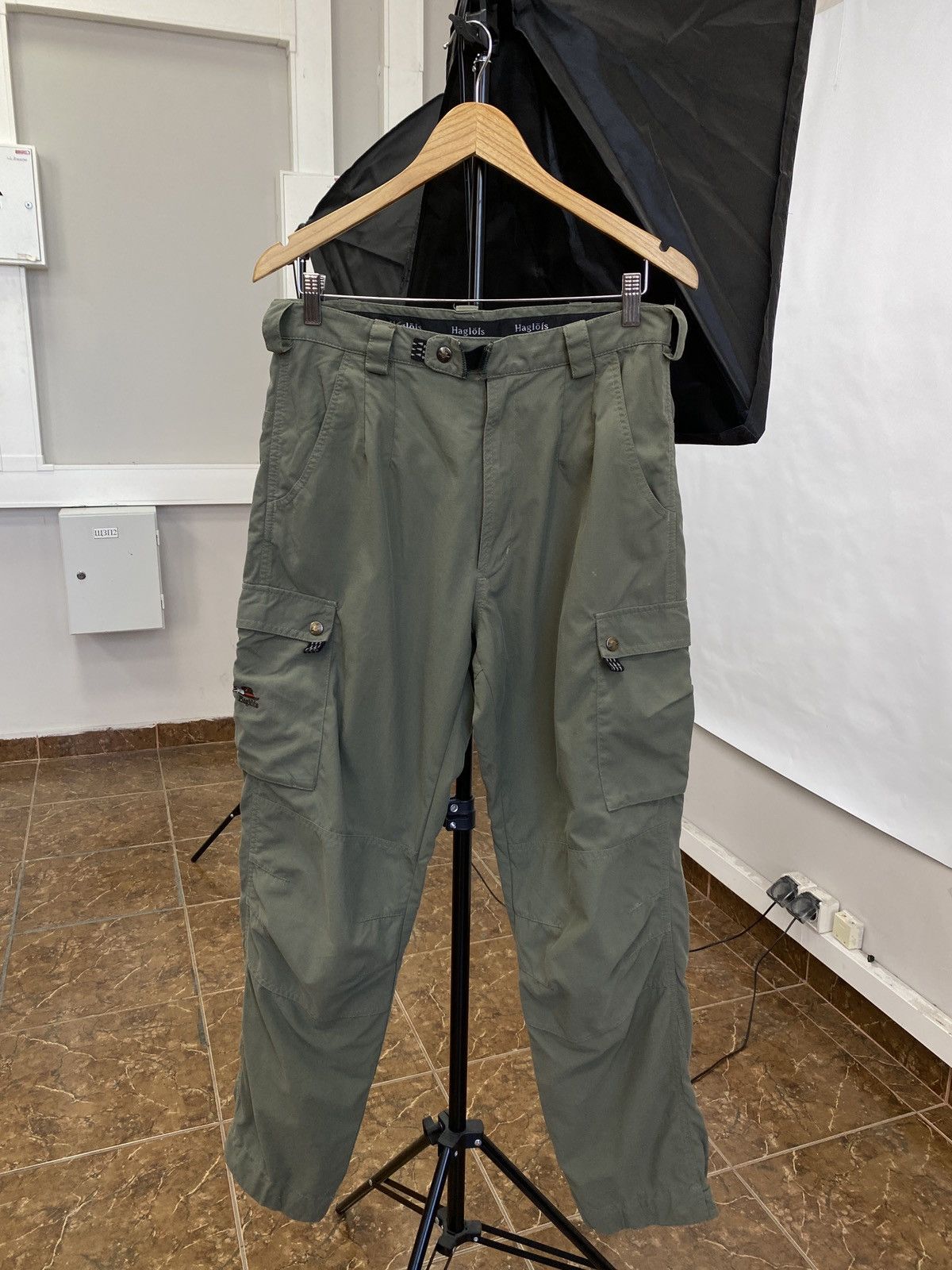 Haglofs Vintage 90s Haglofs Cargo Trekking Outdoor Pants Y2K Rare Size US 32 / EU 48 - 1 Thumbnail