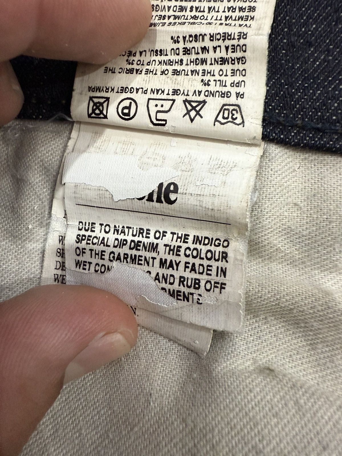 Acne Studios 00’s ACNE STUDIOS RARE Y2K SLIM JEANS AVANT-GARDE Size US 30 / EU 46 - 12 Thumbnail
