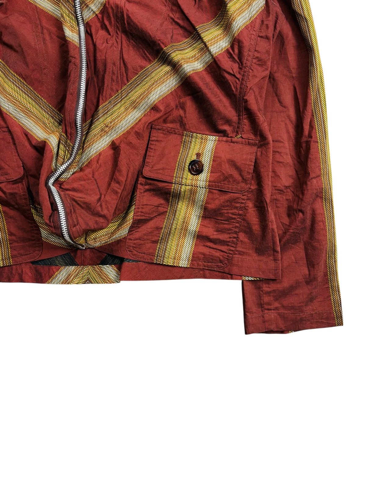 20471120 Archive Keiko Hishi - Wrinkle Zip Jacket Size US M / EU 48-50 / 2 - 4 Thumbnail
