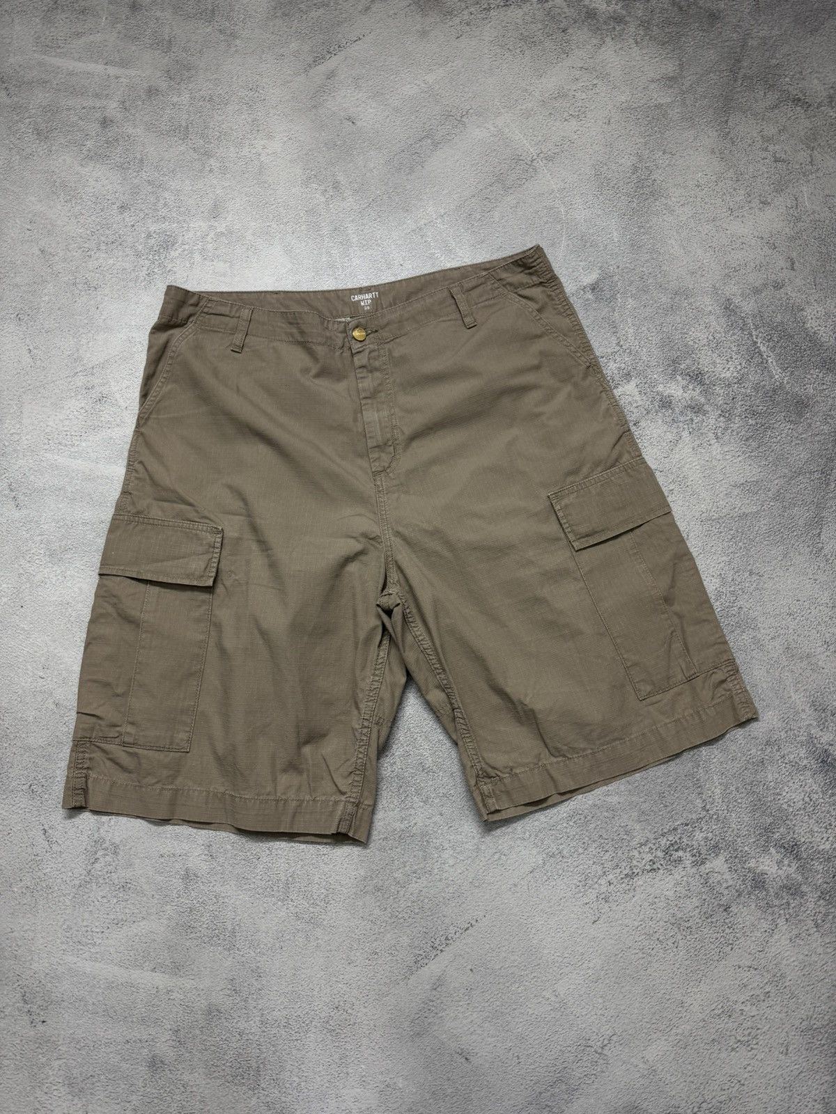 Carhartt Vintage Y2k Carhartt Cargo Shorts Size US 36 / EU 52 - 10 Thumbnail