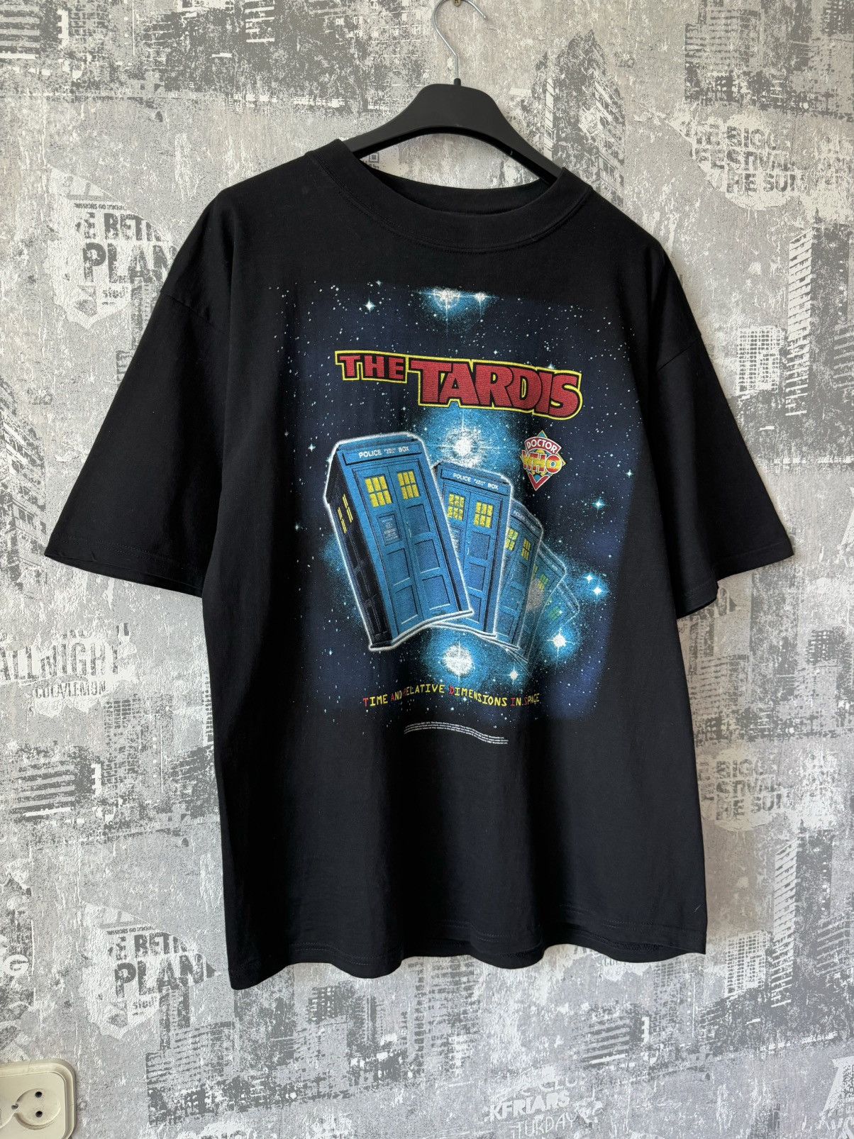Vintage Doctor Who 90s Vintage Movie T-Shirt Size US L / EU 52-54 / 3 - 1 Thumbnail
