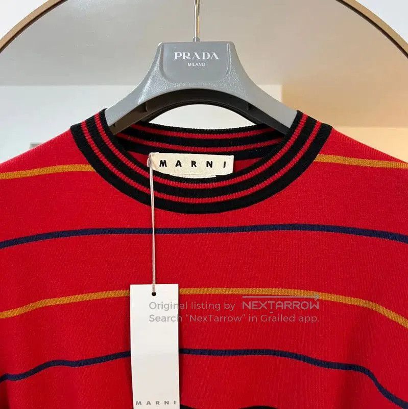 Marni Marni Multi-Color Wool Long Sleeve Sweater . Size US M / EU 48-50 / 2 - 2 Thumbnail