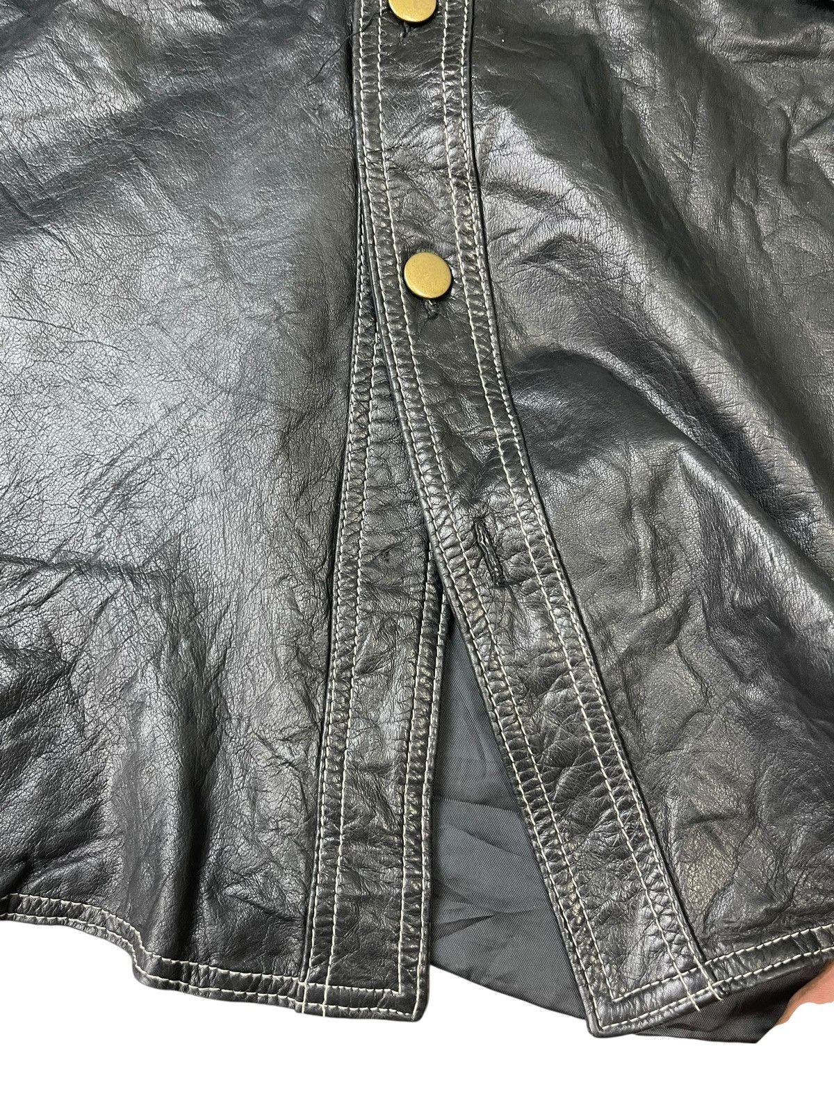 Leather Vintage Cowboy Leather Jacket Size US L / EU 52-54 / 3 - 4 Thumbnail