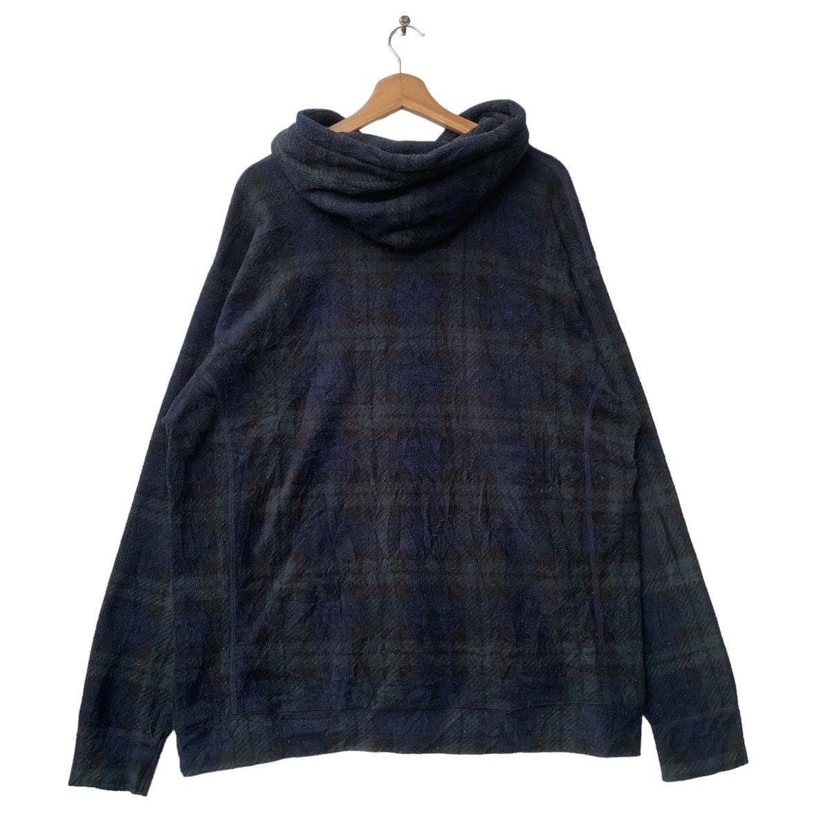 Supreme Fleece Hoodie Check Plaid Size US XL / EU 56 / 4 - 3 Thumbnail