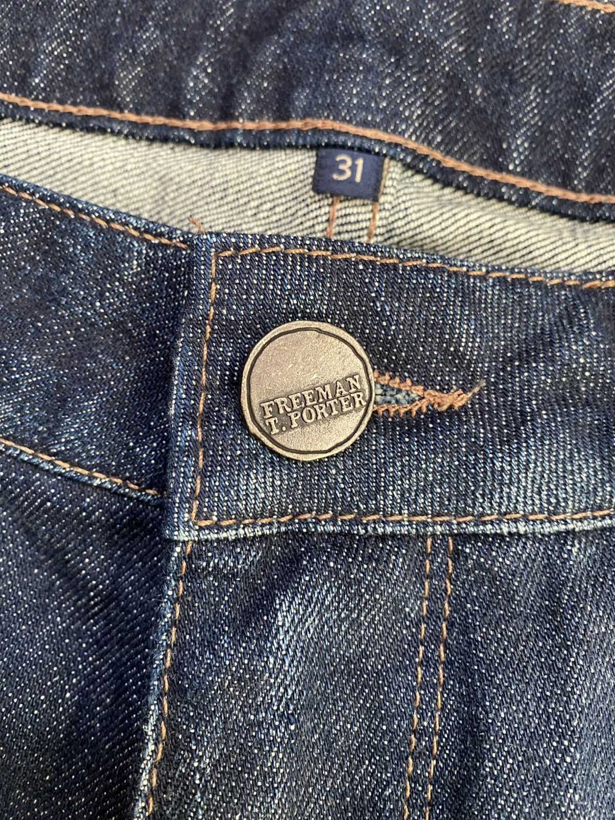 Freeman T. Porter Freeman T. Porter Japanese Denim Mens size 31/ 34 Size US 31 - 12 Thumbnail
