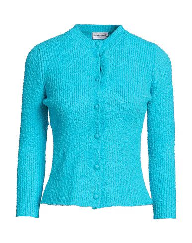Balenciaga o1la1rc1a1024 Cardigan in Turquoise Size M / US 6-8 / IT 42-44 - 1 Thumbnail