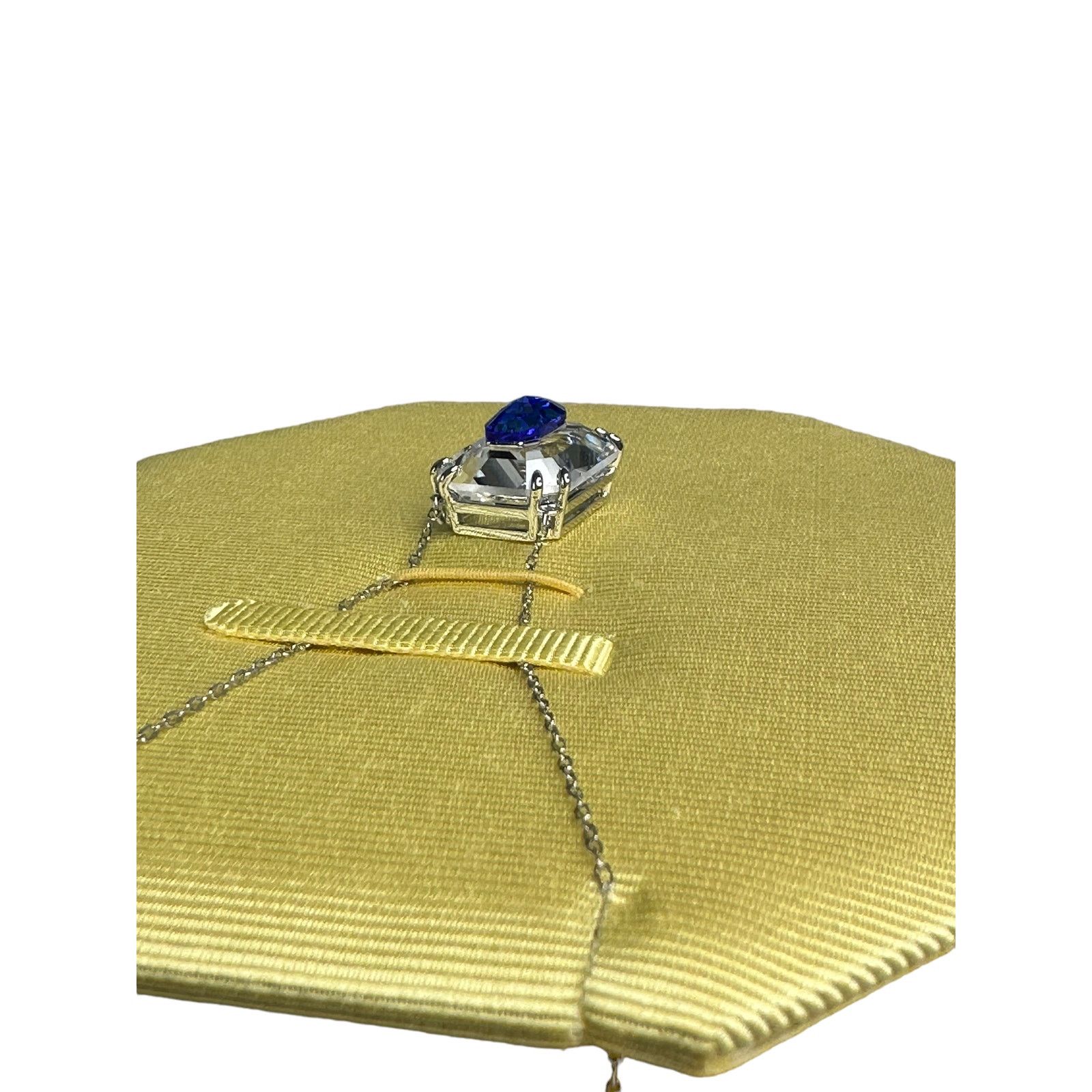 Swarovski Swarovski Chroma Octagon cut, Blue, Rhodium plated Necklace Size ONE SIZE - 8 Thumbnail