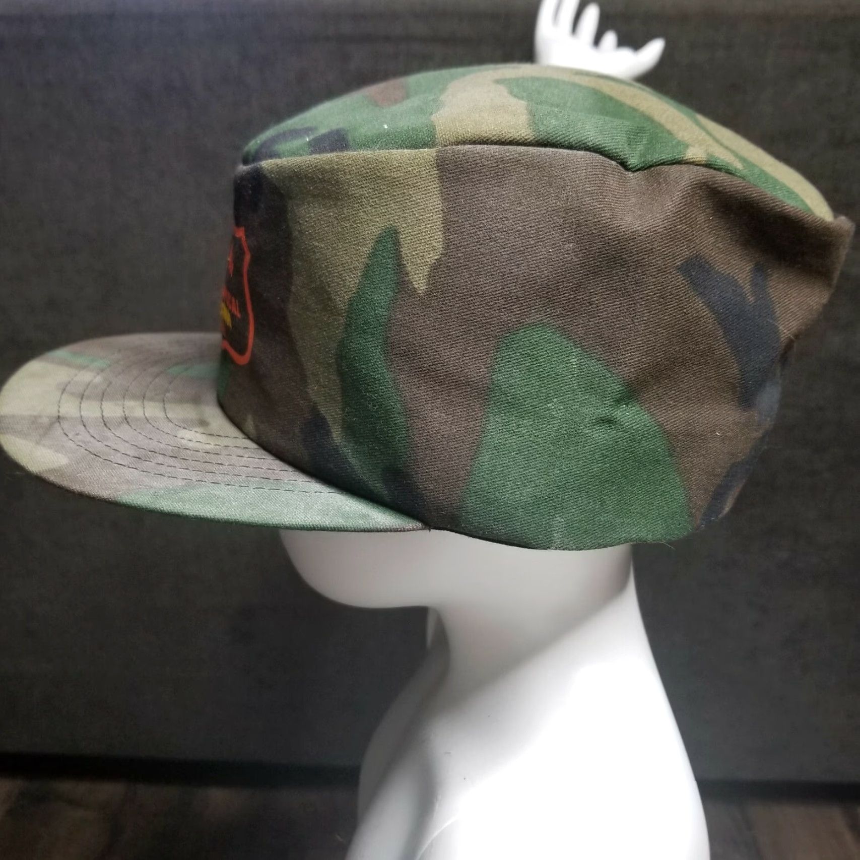 Vintage VINTAGE USA Camo Operation Tropical Storm FL Hat Snapback Baseball Cap Men's Adjustable Green Denim 2000s? Size ONE SIZE - 2 Thumbnail
