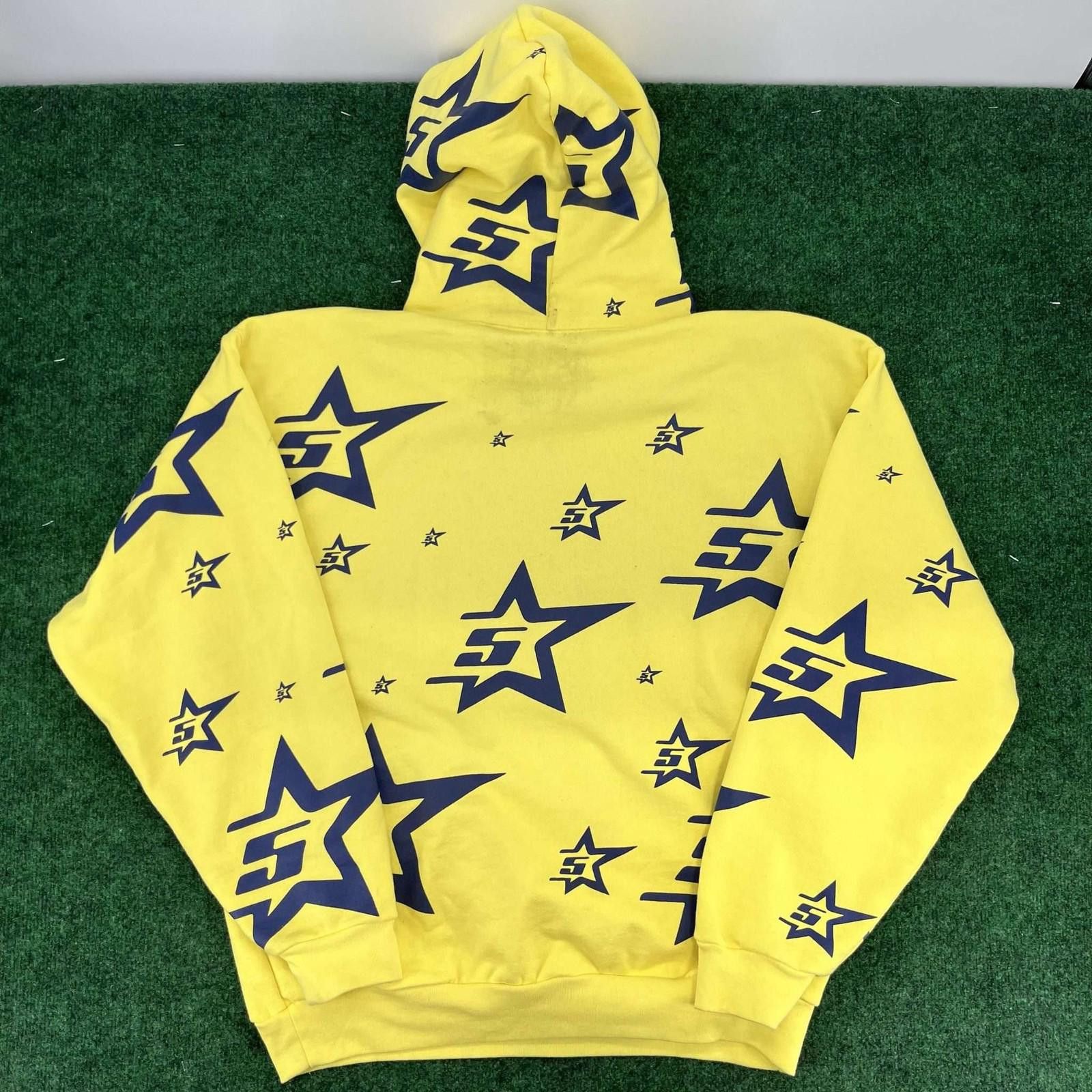 Sp5der Sp5der 5Star Hoodie Yellow XL Used Size US XL / EU 56 / 4 - 6 Thumbnail