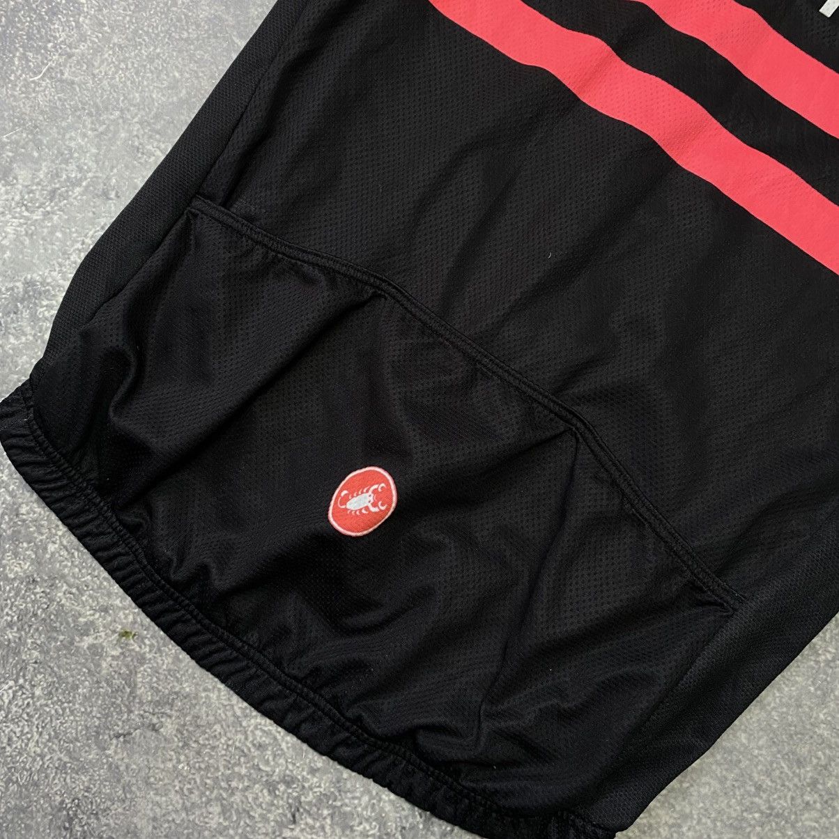 Vintage Mens Castelli Big logo cycling sports black y2k hersey tee Size US XL / EU 56 / 4 - 11 Thumbnail