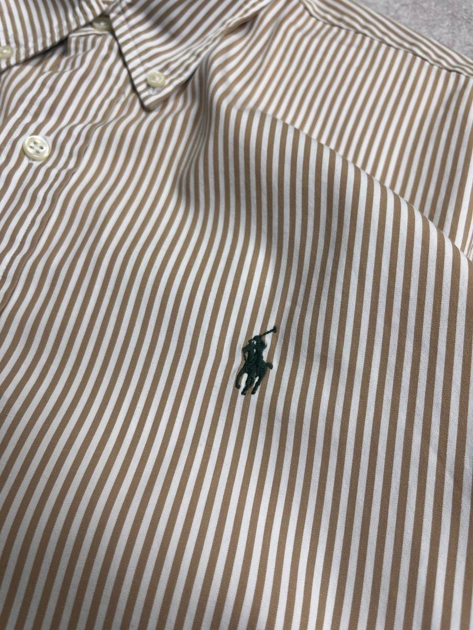 Vintage Vintage Polo Ralph Lauren Striped Button Shirt Y2K Xl Size US XL / EU 56 / 4 - 4 Thumbnail