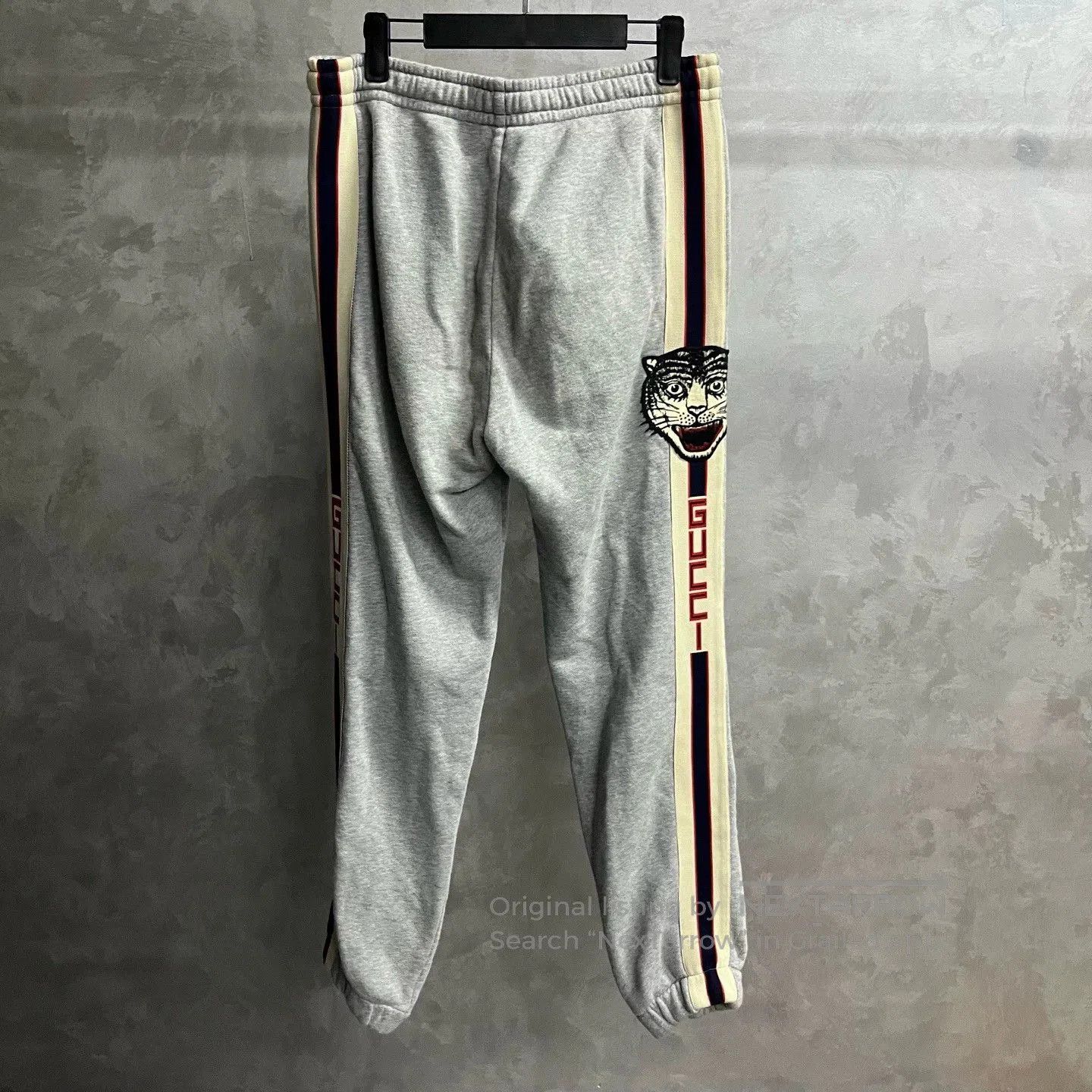 Gucci gucci gray classic tiger head jogger pants. Size US 28 / EU 44 - 2 Thumbnail