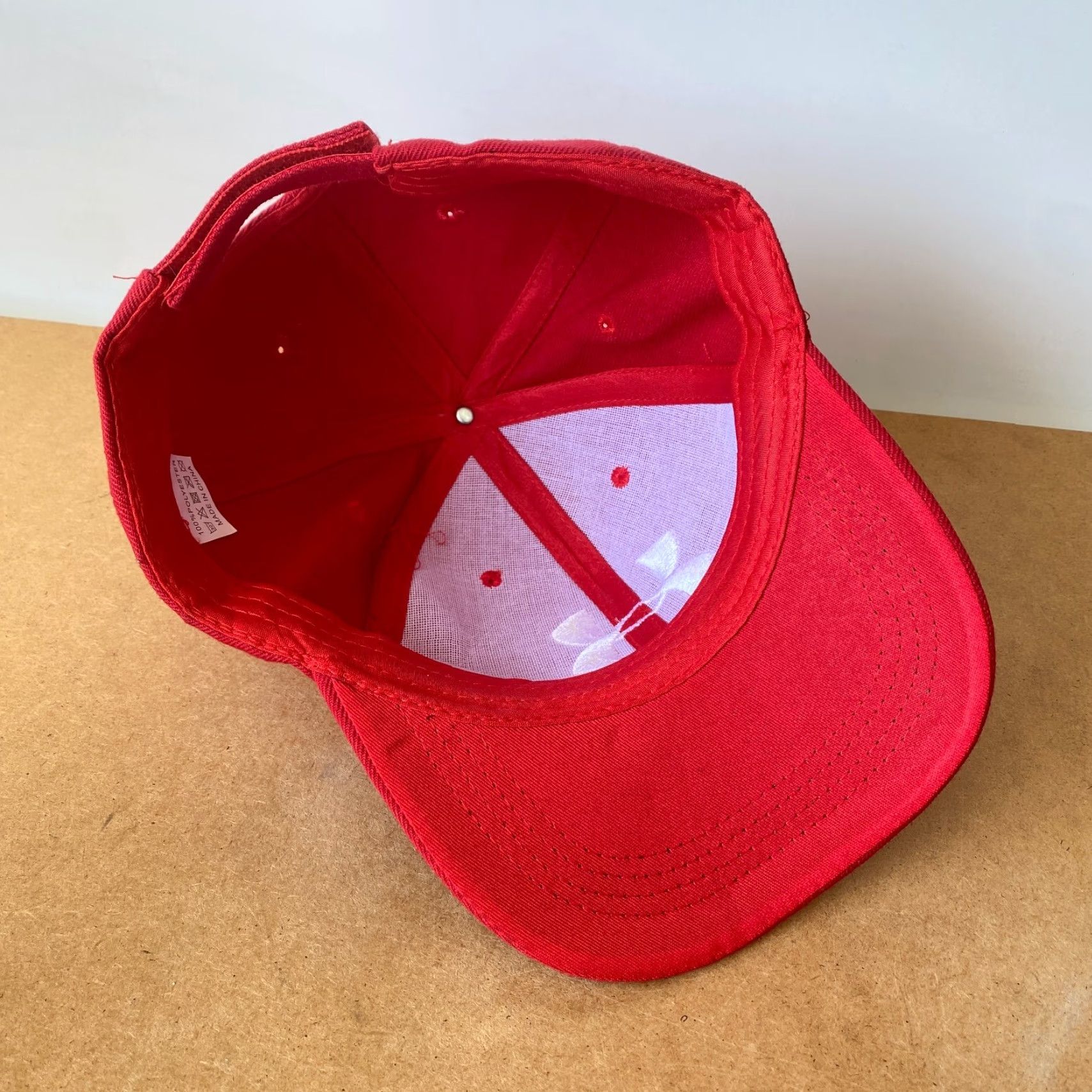 Under Armour VINTAGE Under Armour Strapback Dad Hat Red Embroidered FAST SHIPPING Size ONE SIZE - 6 Thumbnail