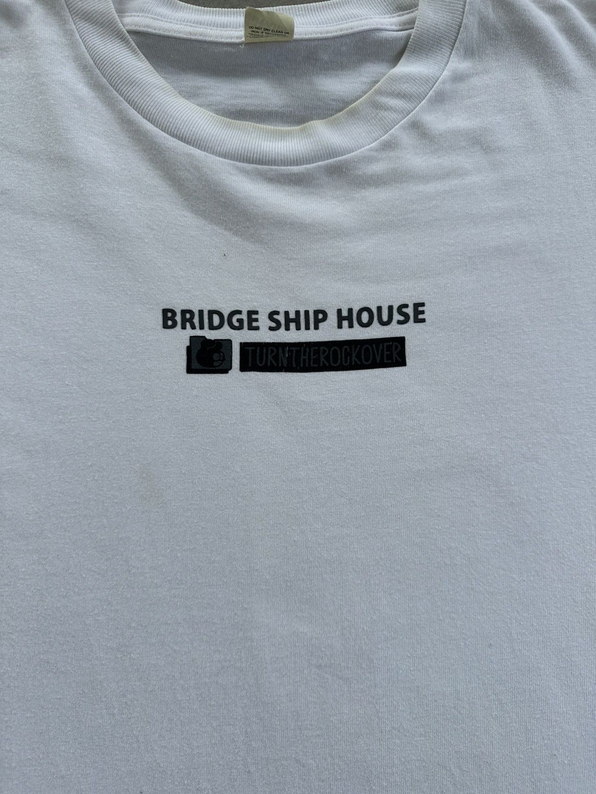 Japanese Brand BRIDGE SHIP HOUSE LONG TURN THE ROCK OVER SKATE TEE Size US L / EU 52-54 / 3 - 3 Thumbnail