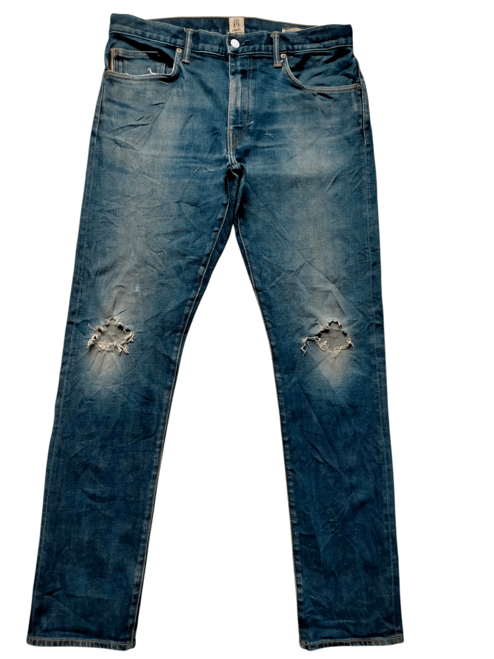 Hiroshi Kato Hiroshi Kato Denim Selvedge Slim Stretch Jeans Size US 34 / EU 50 - 1 Thumbnail