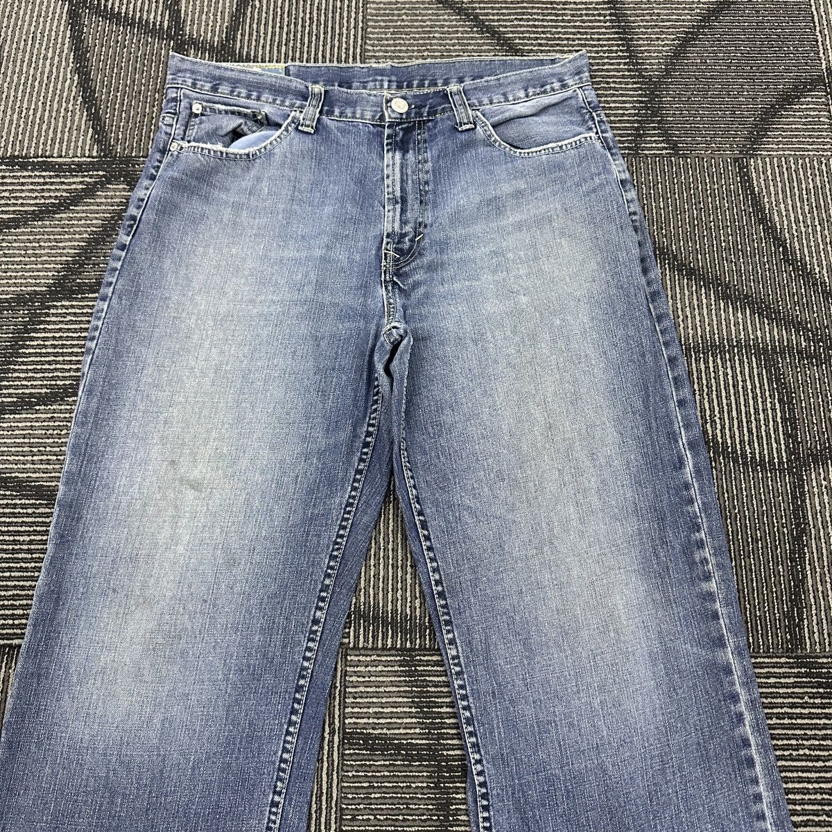 Vintage Faded🔥Loose Fit Bluenotes Jeans Size US 36 / EU 52 - 3 Thumbnail