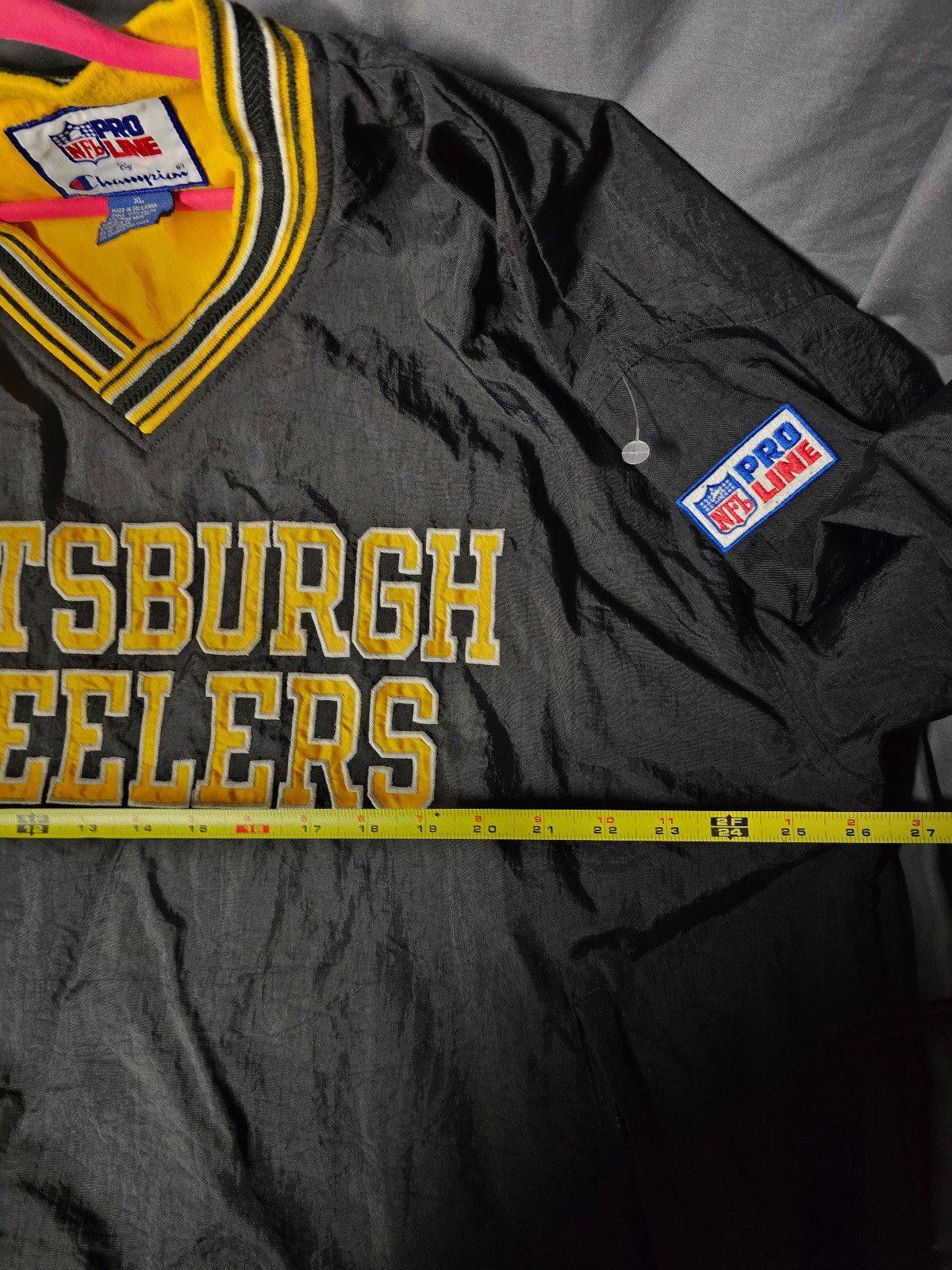 Champion Vintage Pro Line By Champion Pittsburgh Steelers XL Lined Size US XL / EU 56 / 4 - 6 Thumbnail
