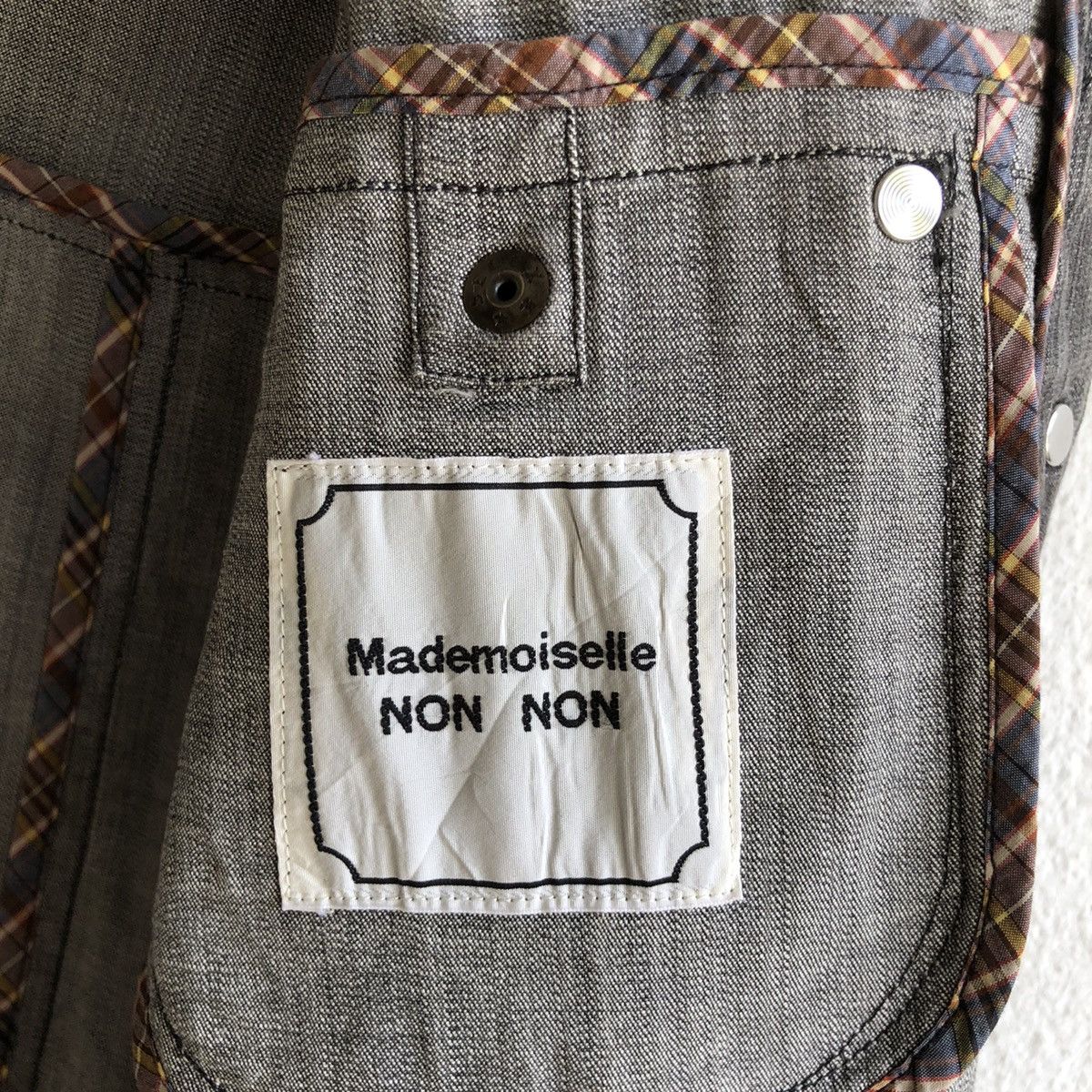 Mademoiselle Non Non MADEMOISELLE NON NON denim jackets Size L / US 10 / IT 46 - 10 Thumbnail