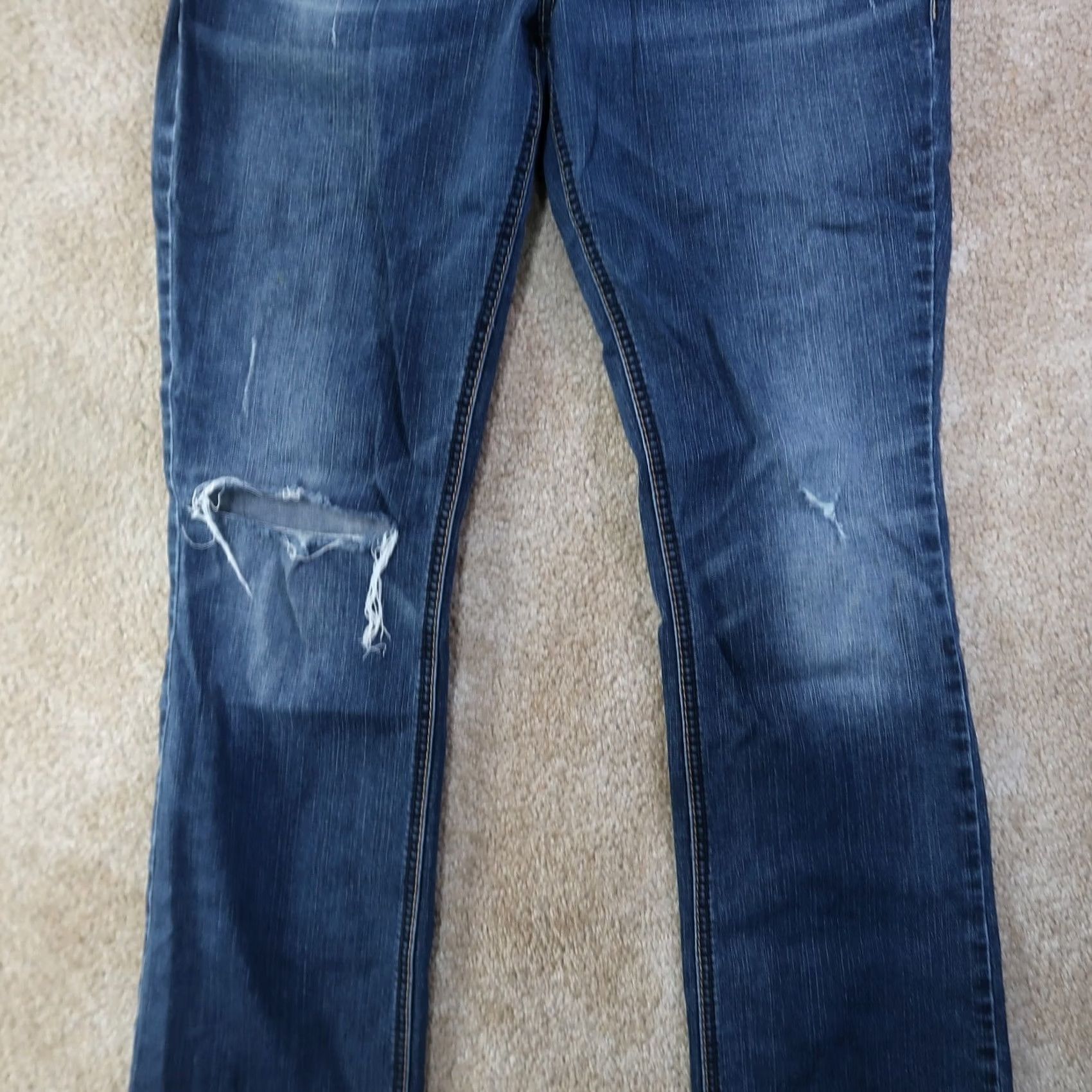 Silver Jeans Co. Silver Jeans Suki Bootcut Jeans Women 31x31 Blue Denim Stretch Regular Slim 5-Pocket Modest Rise Mid Vintage No Size 24" / US 00 / IT 34 - 2 Thumbnail