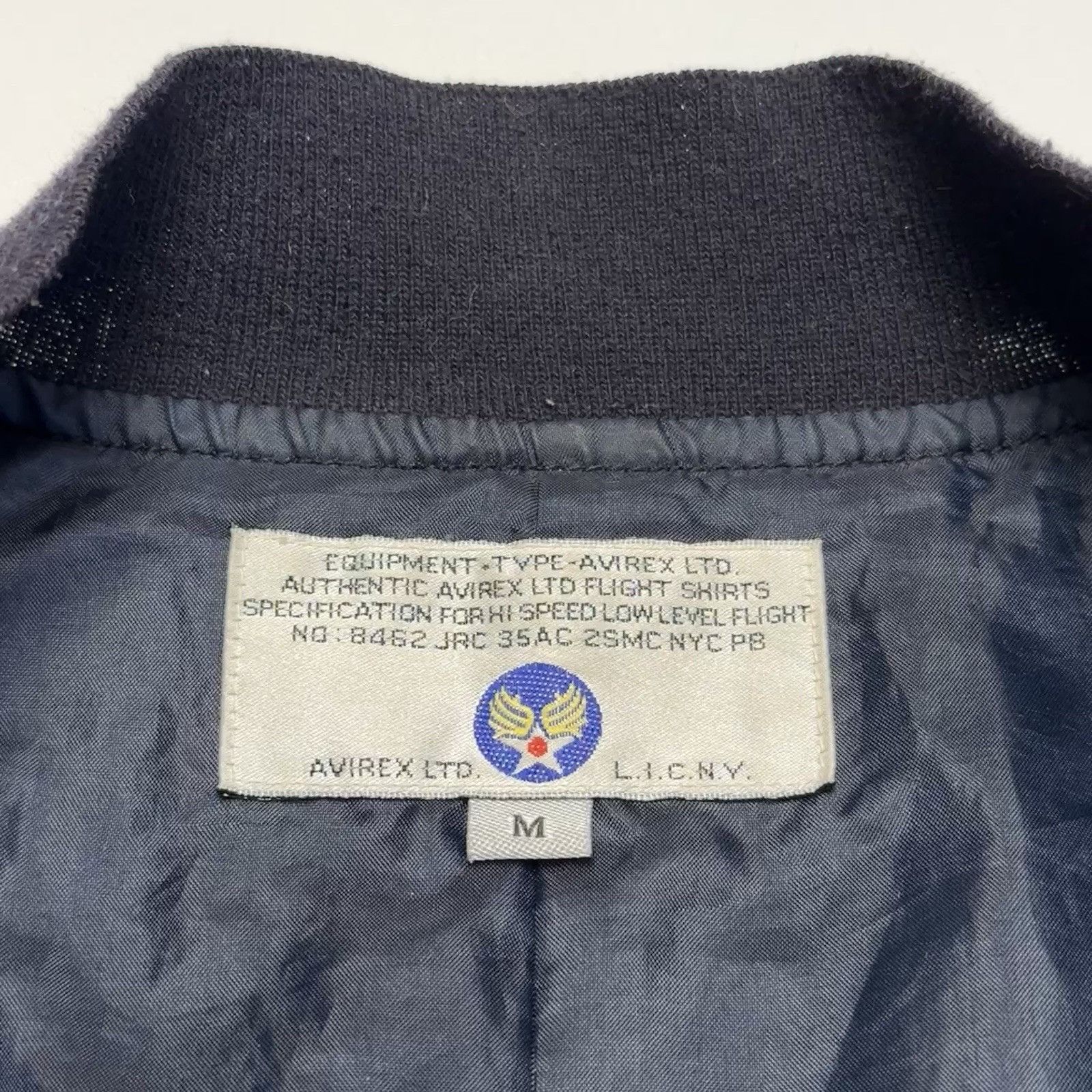 Avirex × Vintage Avirex Souvenir Jacket Mens Medium Black Japanese Embroidere Size US M / EU 48-50 / 2 - 14 Thumbnail
