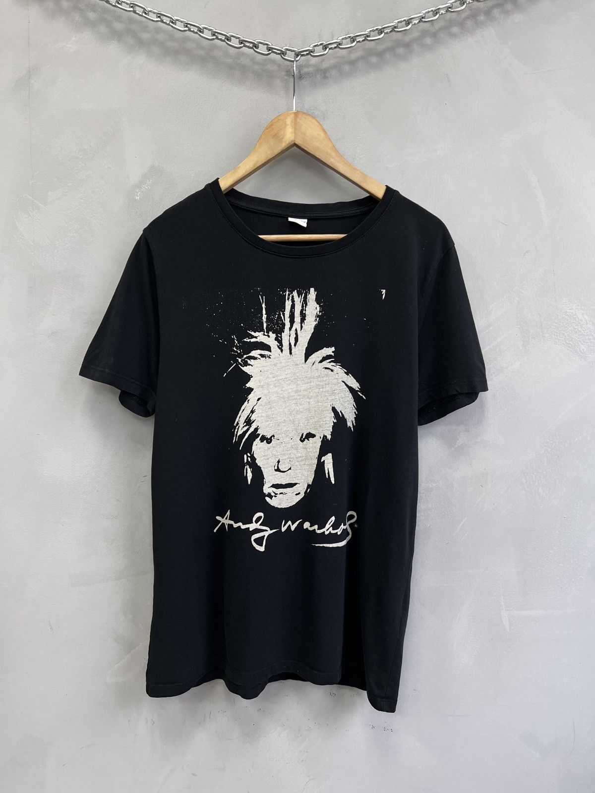 Andy Warhol Andy Warhol Graphic Tee Black Pop Art Vintage Style Size US M / EU 48-50 / 2 - 1 Thumbnail