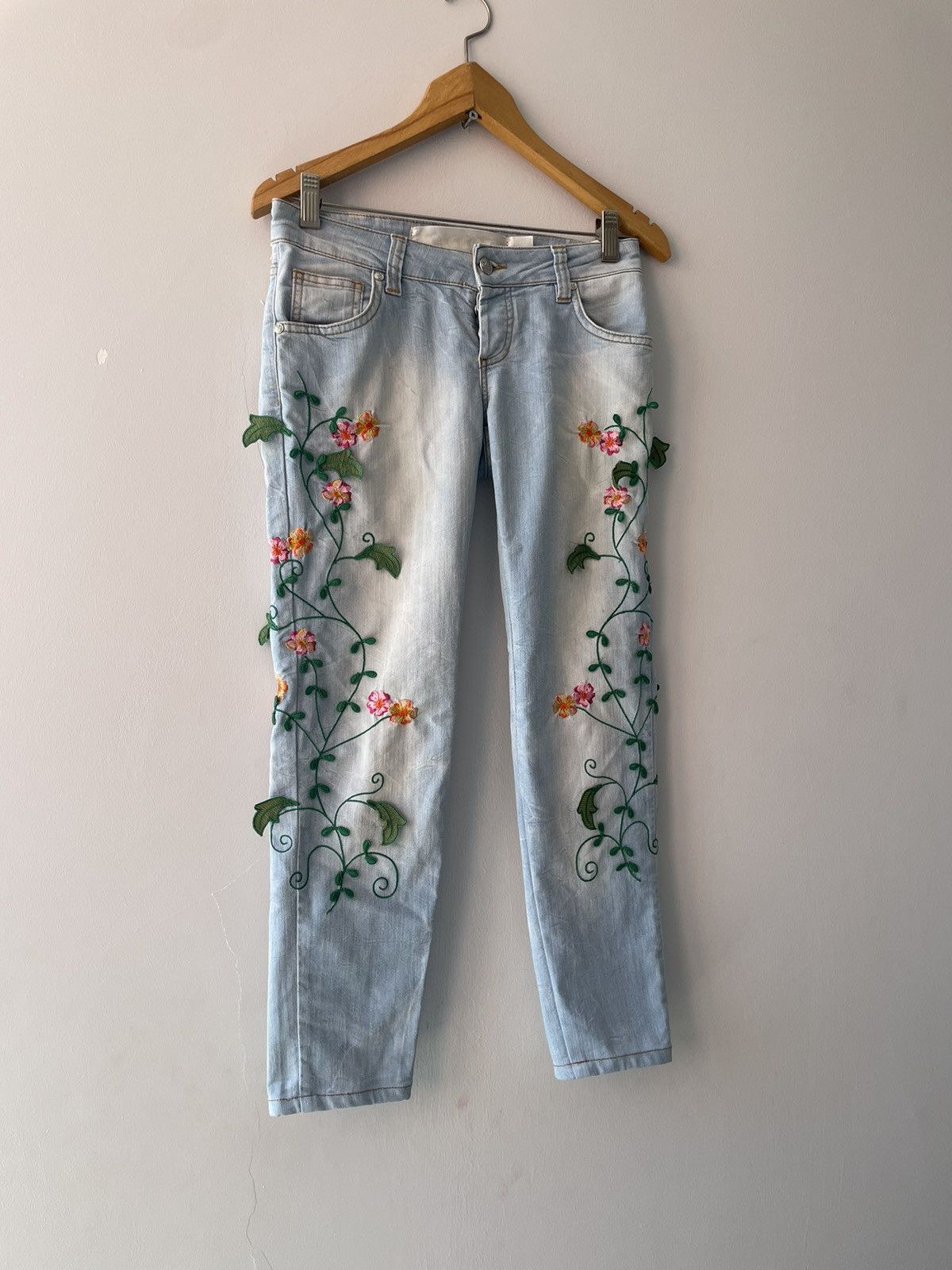 Vintage Parisian jean Size 24" / US 00 / IT 34 - 4 Thumbnail