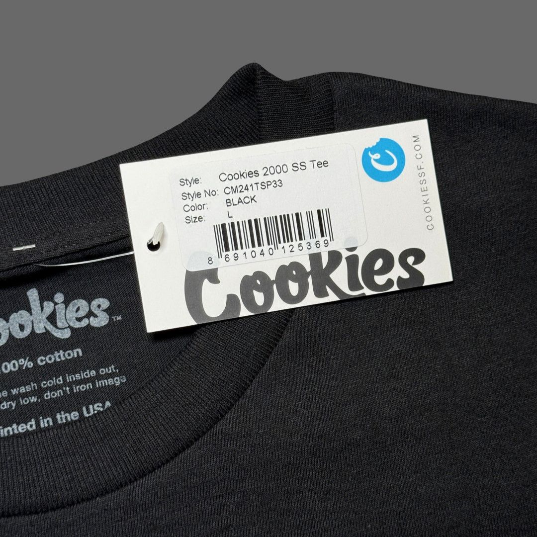 Cookies Cookies 2000 SS Tee Black NWT Mens Size L CM241TSP33 Size US L / EU 52-54 / 3 - 4 Thumbnail