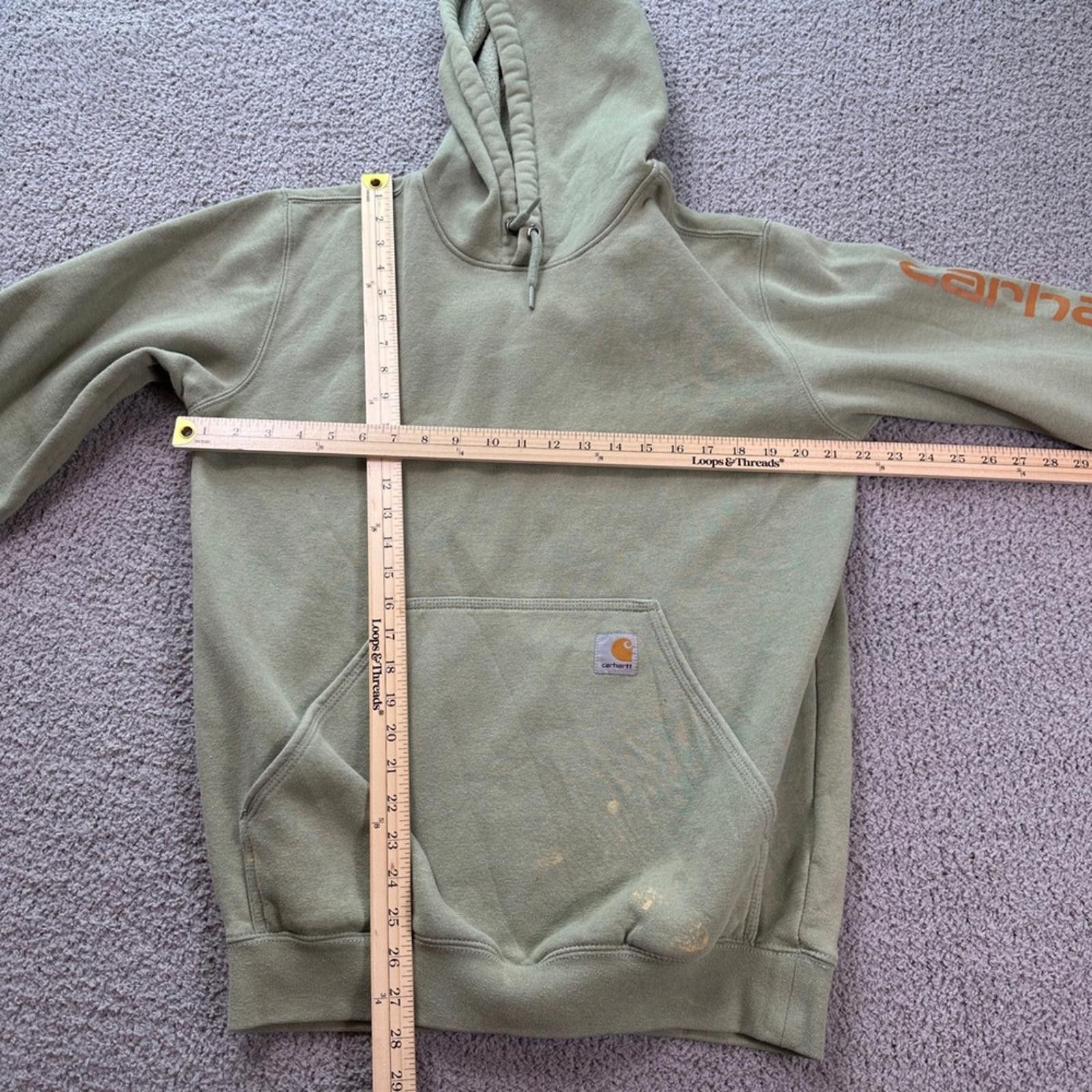 Carhartt Carhartt Heavyweight Hooded Sweatshirt Mens Size Small Size US S / EU 44-46 / 1 - 2 Thumbnail