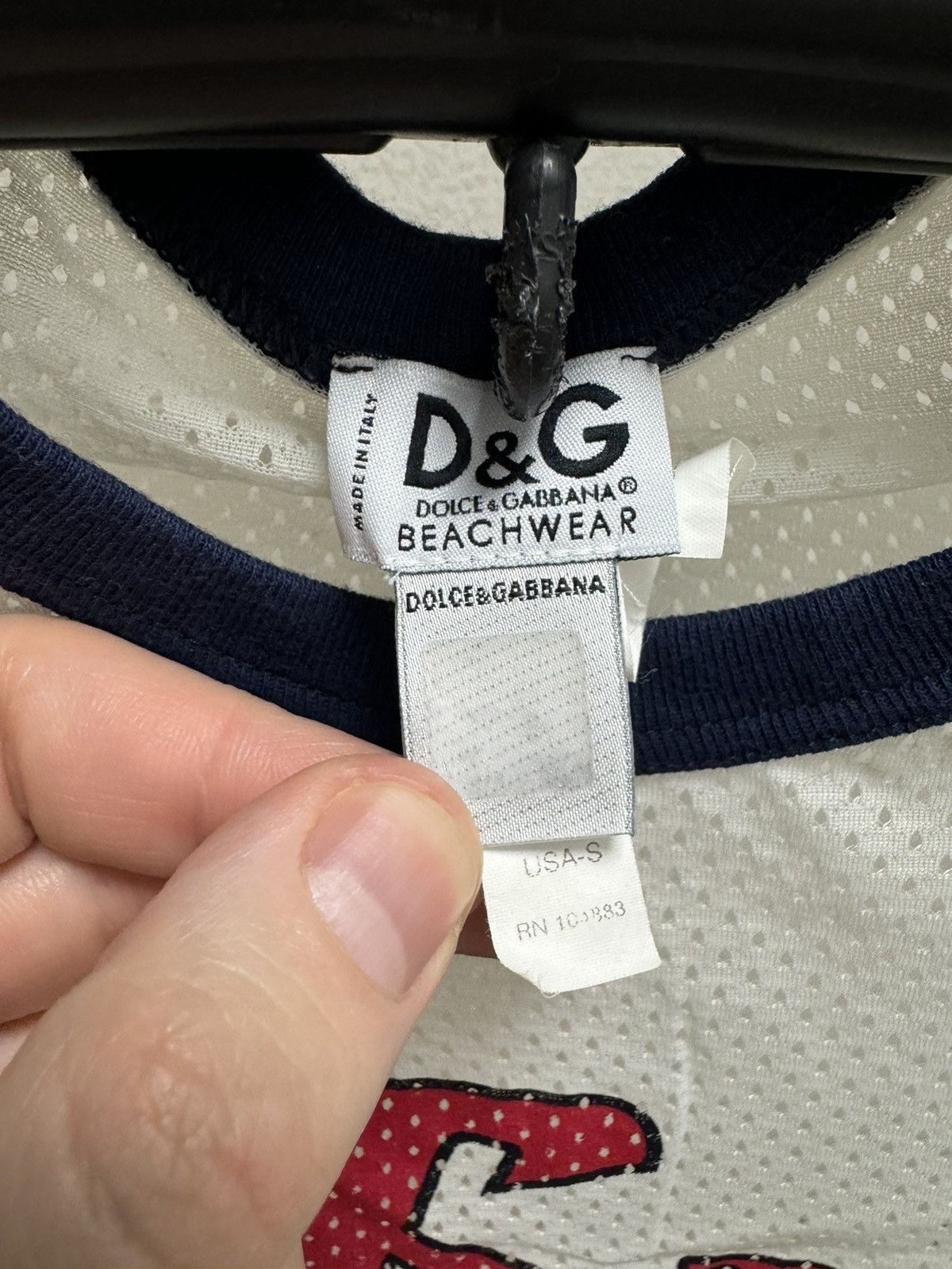 Dolce & Gabbana Dolce and Gabbana D&G t-shirt S-M sz beachwear Size US S / EU 44-46 / 1 - 6 Thumbnail