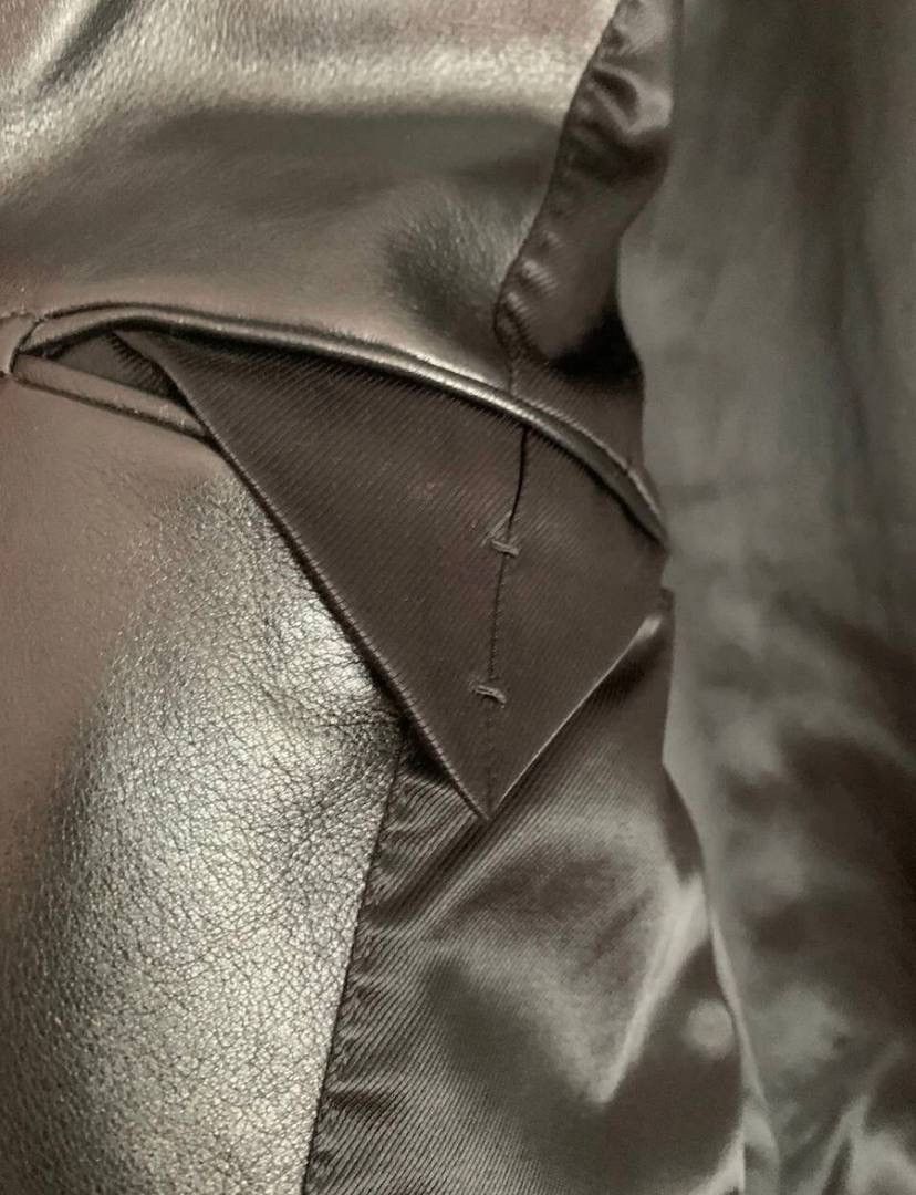 Tom Ford Tom Ford Jacket Leather Motorcycle Black Zip Size:48 IT Size US M / EU 48-50 / 2 - 19 Thumbnail