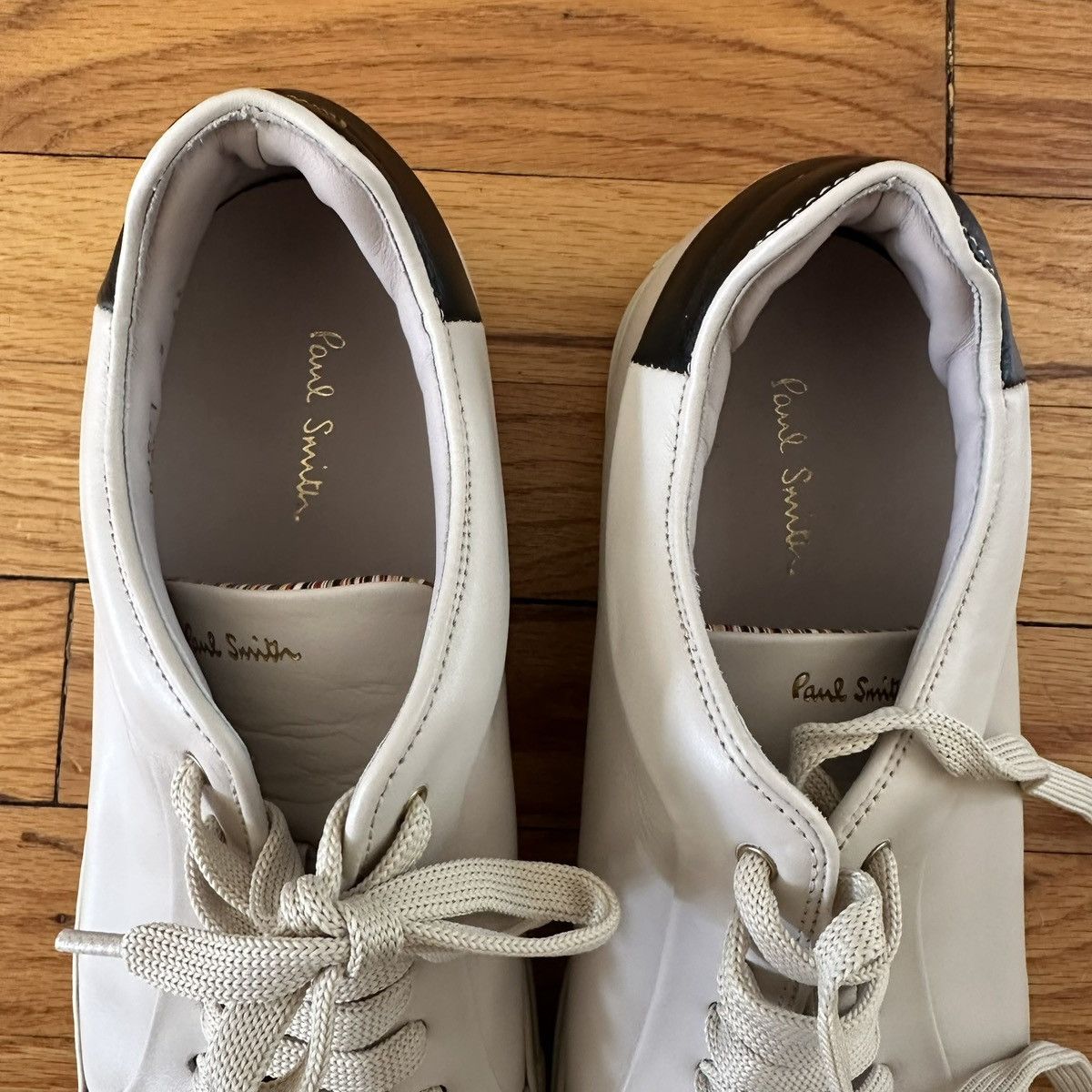 Paul Smith White and Black Paul Smith Sneakers Size US 10 / EU 43 - 4 Thumbnail