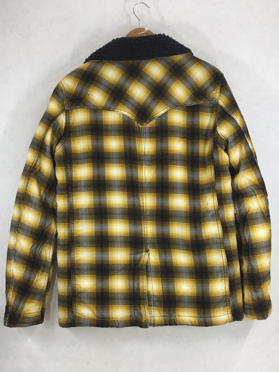 Number (N)ine Number Nine Cotton Shadow Plaid Fleece Lined Ranch Jacket Size US L / EU 52-54 / 3 - 3 Thumbnail
