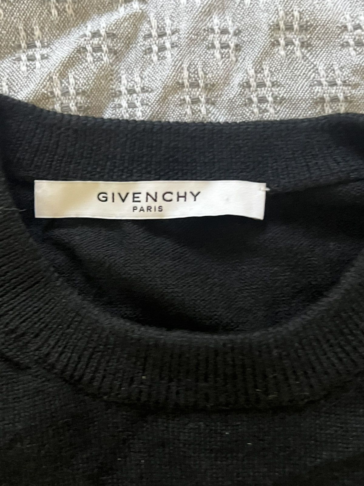 Givenchy GIVENCHY WOOL CREWNECK SWEATER Size US S / EU 44-46 / 1 - 3 Thumbnail