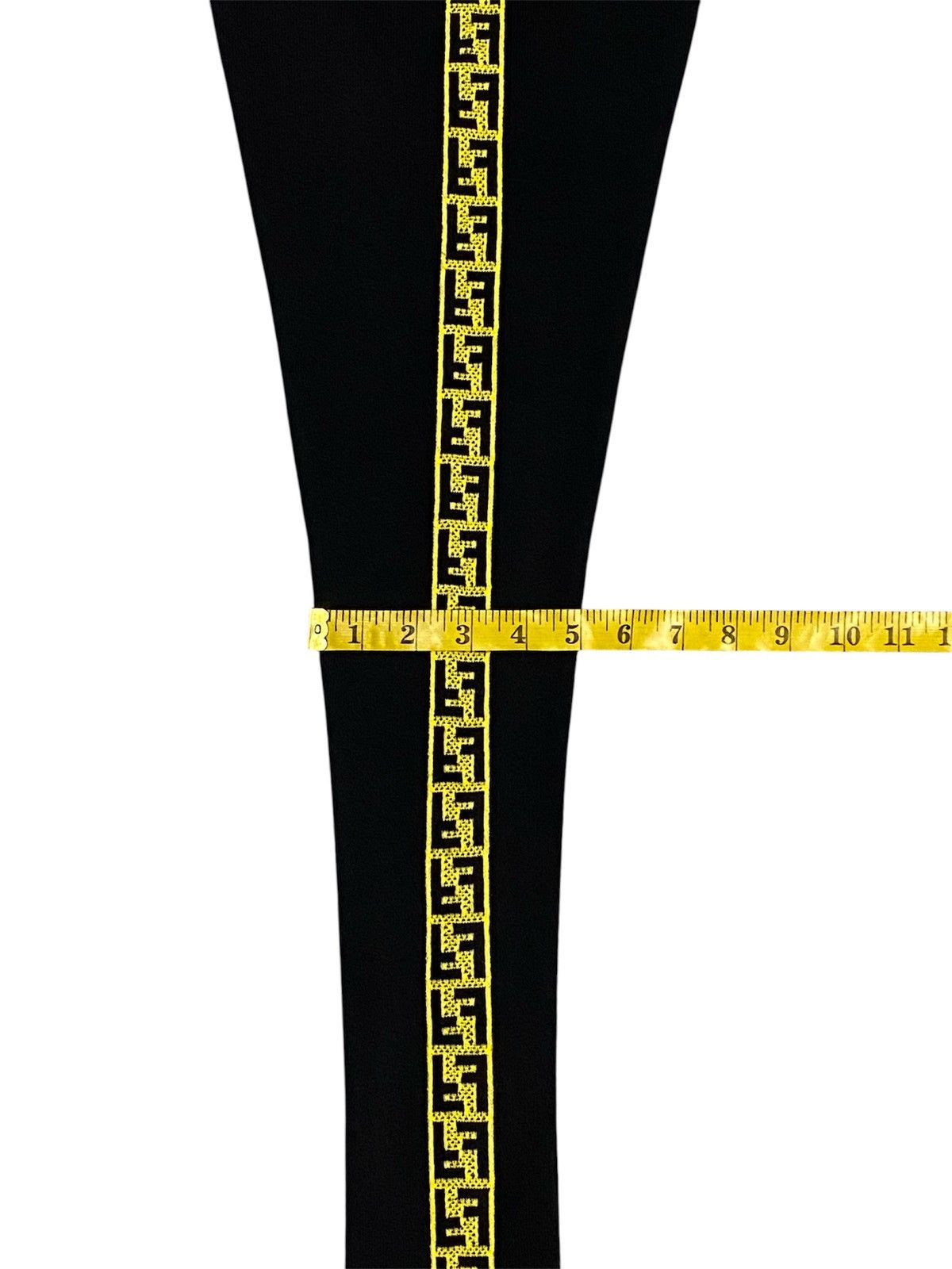 Fendi Fendi FF Tape Wool Leggings Size 28" / US 6 / IT 42 - 18 Thumbnail