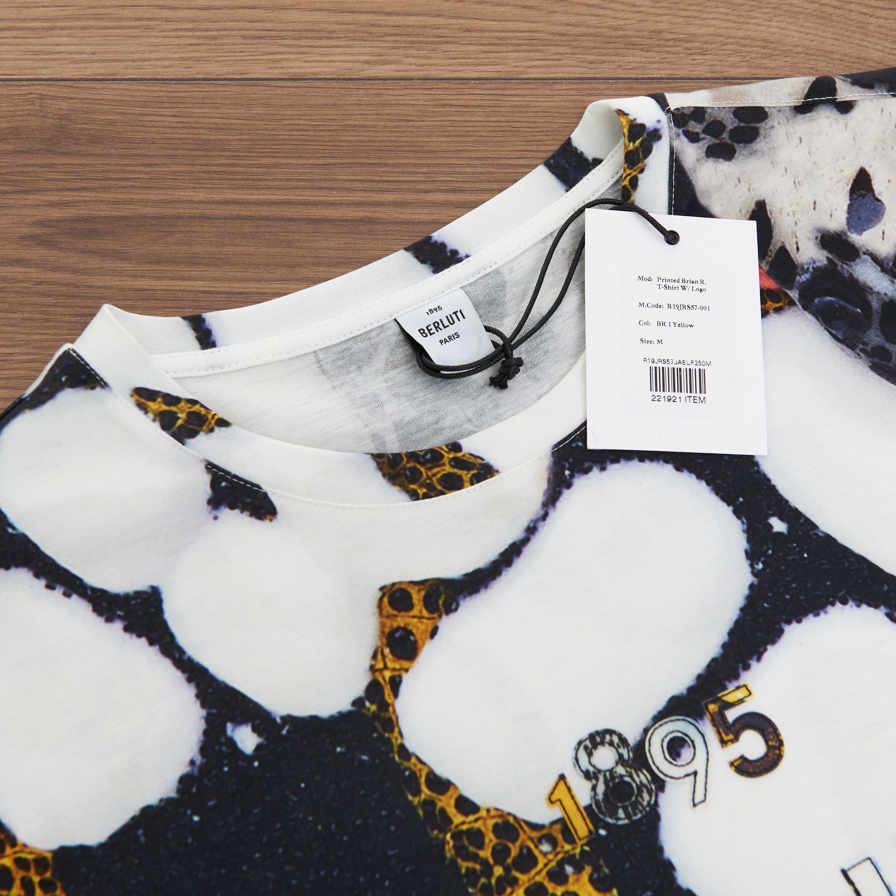 Berluti x Brian Rochefort Crewneck Tshirt In Cotton Size US M / EU 48-50 / 2 - 11 Thumbnail