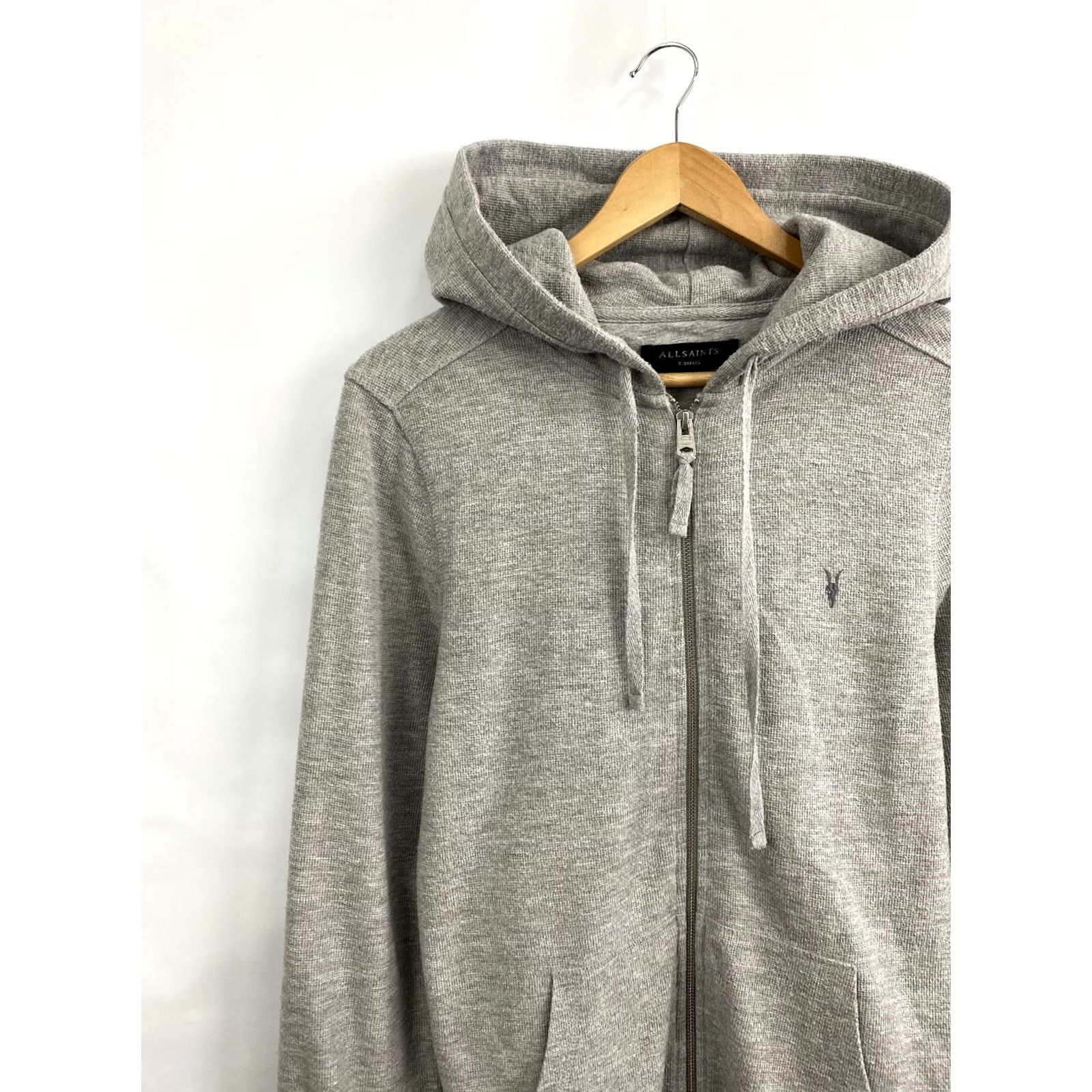Allsaints VINTAGE AllSaints Hoodie Zip Retro Japan Style Grey S Men Shirt? Size US S / EU 44-46 / 1 - 3 Thumbnail