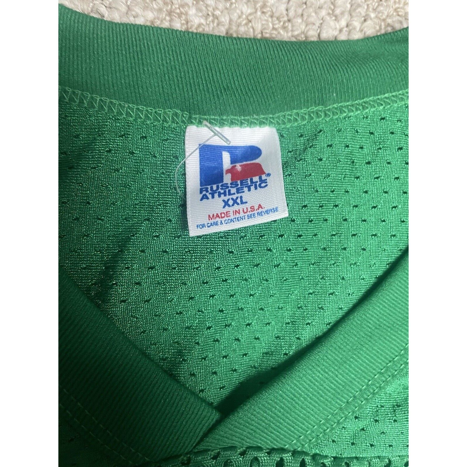 Russell Athletic 90s USA Russell Athletic Football Crop Jersey 2XL Knit Blank Size US XXL / EU 58 / 5 - 3 Thumbnail
