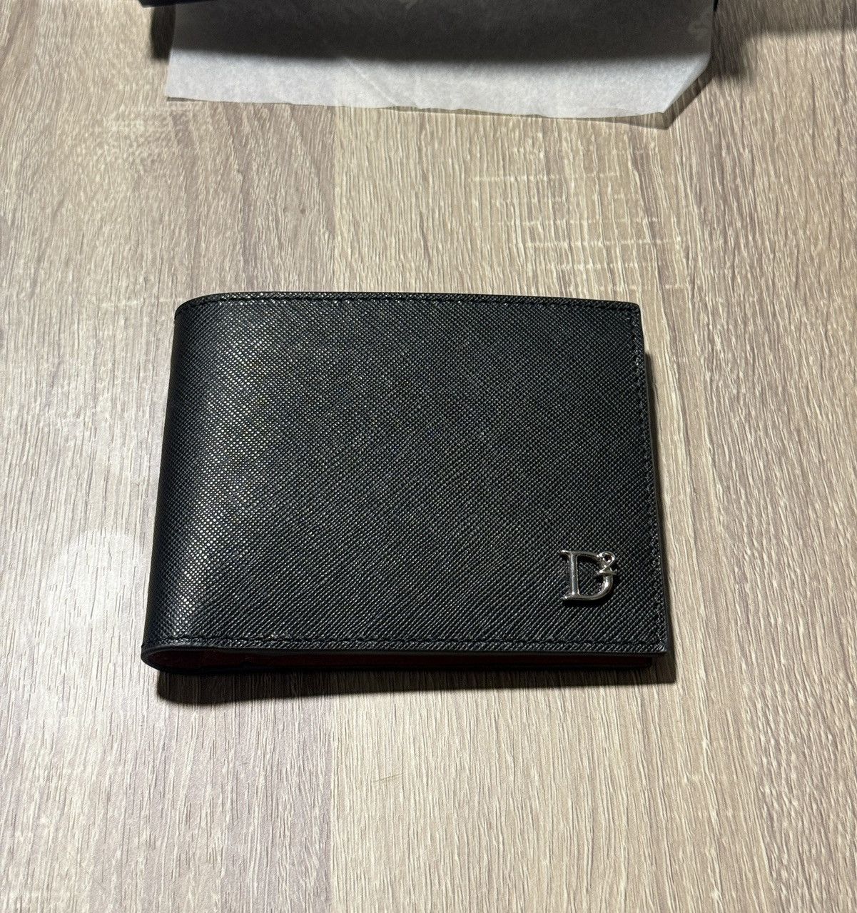 Dsquared2 Dsquared2 Saffiano Leather Bifold Wallet Size ONE SIZE - 9 Thumbnail