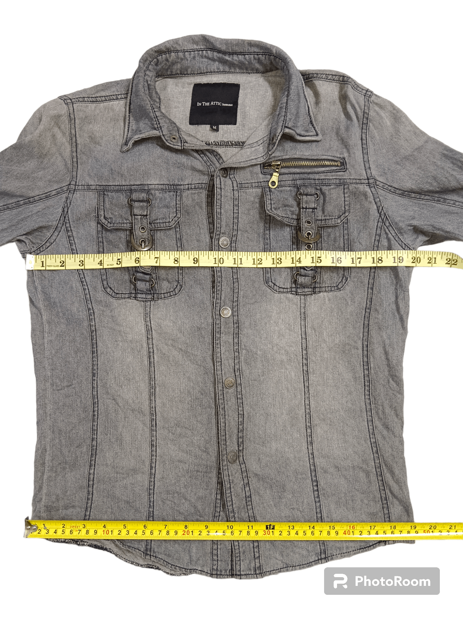 In The Attic Punk!!!🔥In The Attic Homme Button Ups Shirt Size US M / EU 48-50 / 2 - 12 Thumbnail