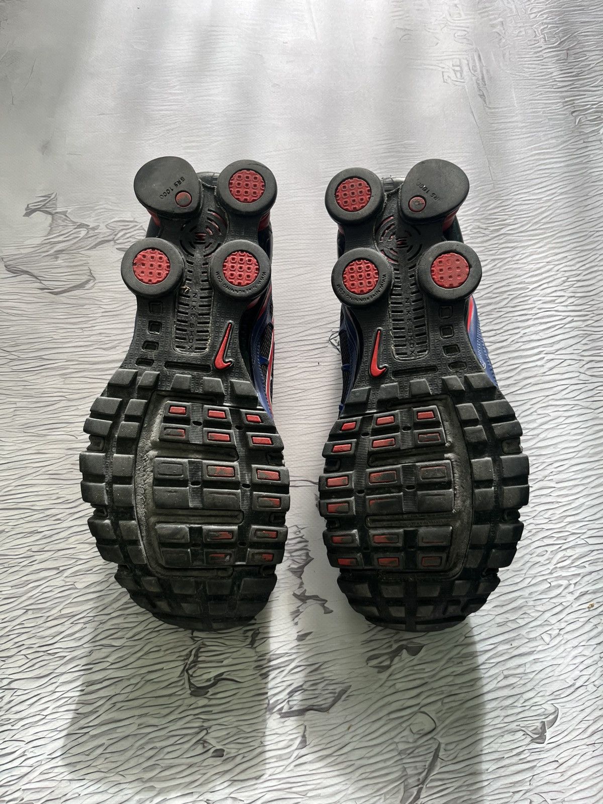 Nike Nike iD Shox + Running Vintage Shoes Drill Y2K Size US 9 / EU 42 - 9 Thumbnail