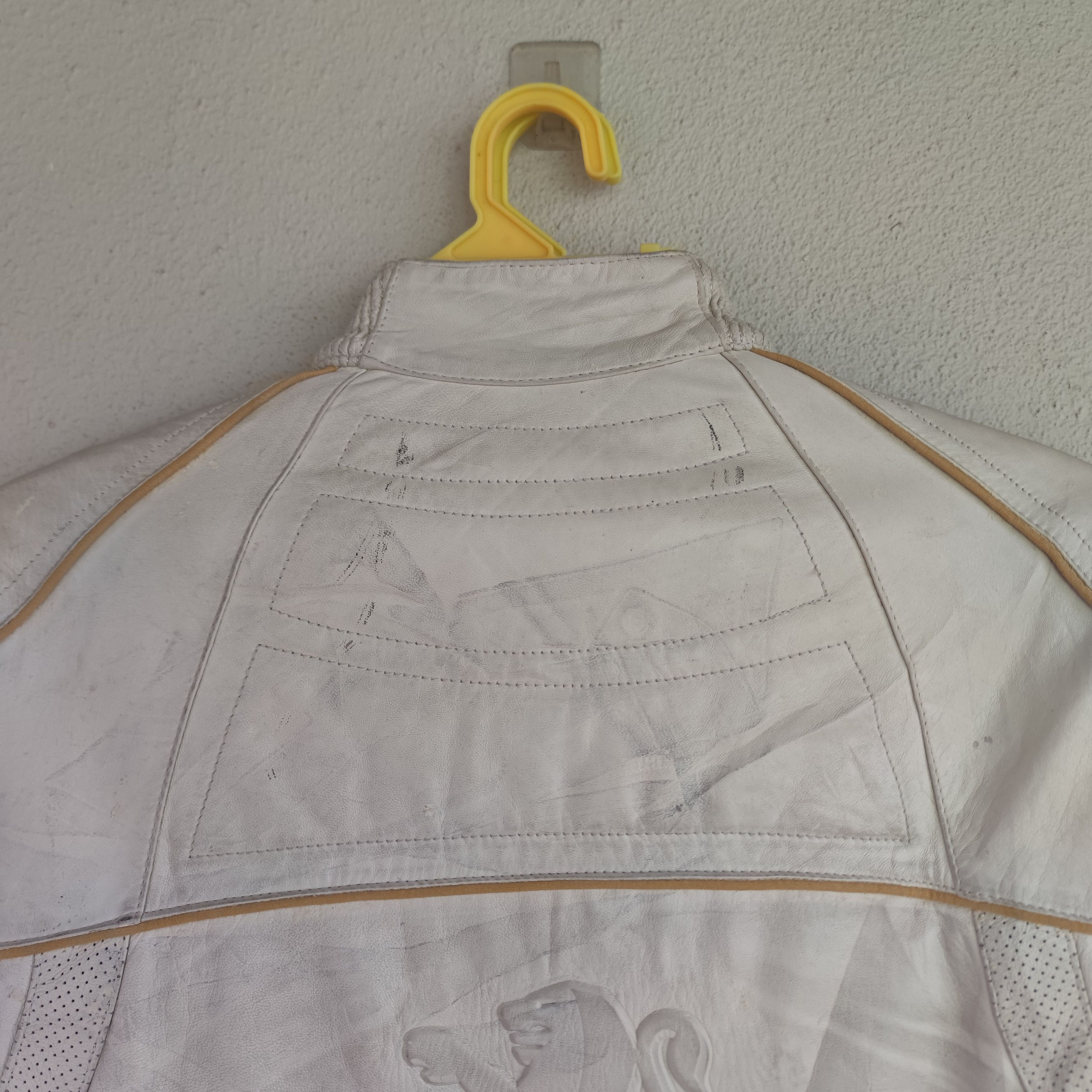 Le Coq Sportif SUPER RARE LE COQ SPORTIF x PEUGEOT 207 RC SHEEP SKIN JACKET Size US M / EU 48-50 / 2 - 3 Thumbnail