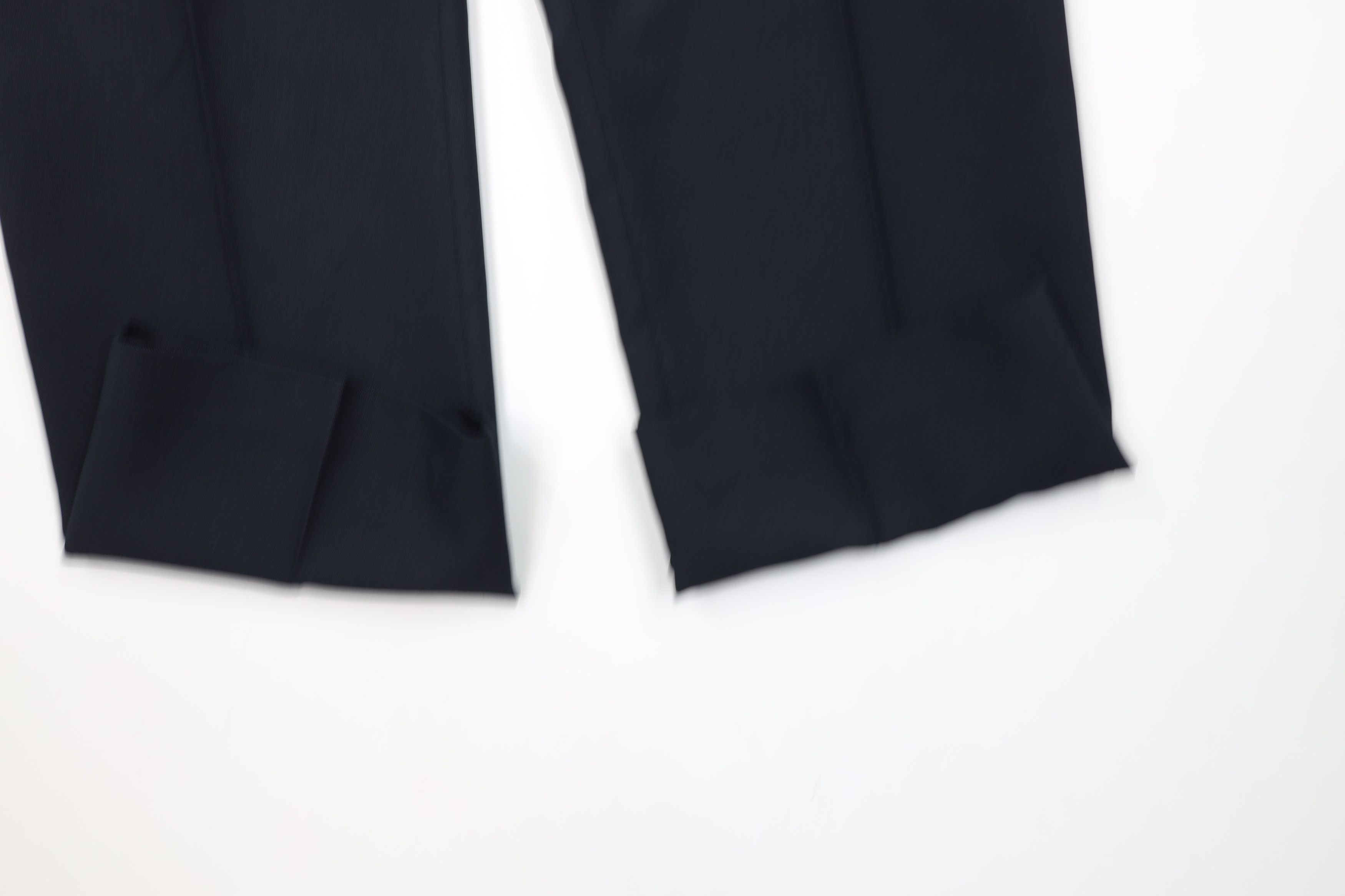 Vintage Vintage 70s Streetwear Knit Flared Wide Leg Chino Pants Blue Size US 38 / EU 54 - 5 Thumbnail