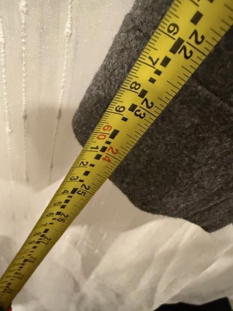 Gap GAP WOOL BLEND GRAY PEACOAT QUILT LINED SINGLE BREAST MEN S Size US S / EU 44-46 / 1 - 7 Thumbnail