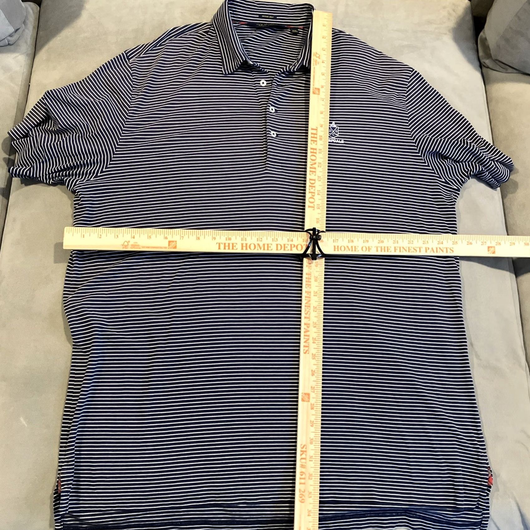 Vintage Polo Golf Deepdale Golf Club Cotton Golf Polo Men's Size XXL Beautiful Size US XXL / EU 58 / 5 - 4 Thumbnail