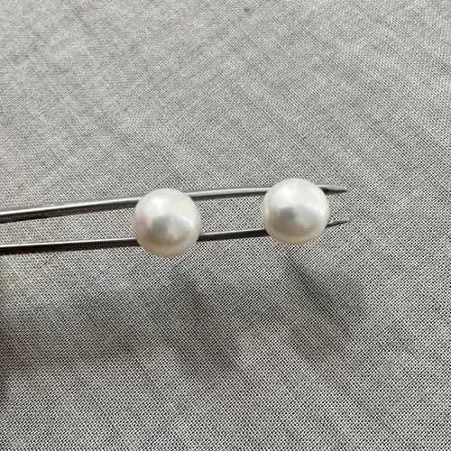 Designer × Jewelry Natural freshwater Pearl earrings silver 925 Size ONE SIZE - 2 Thumbnail